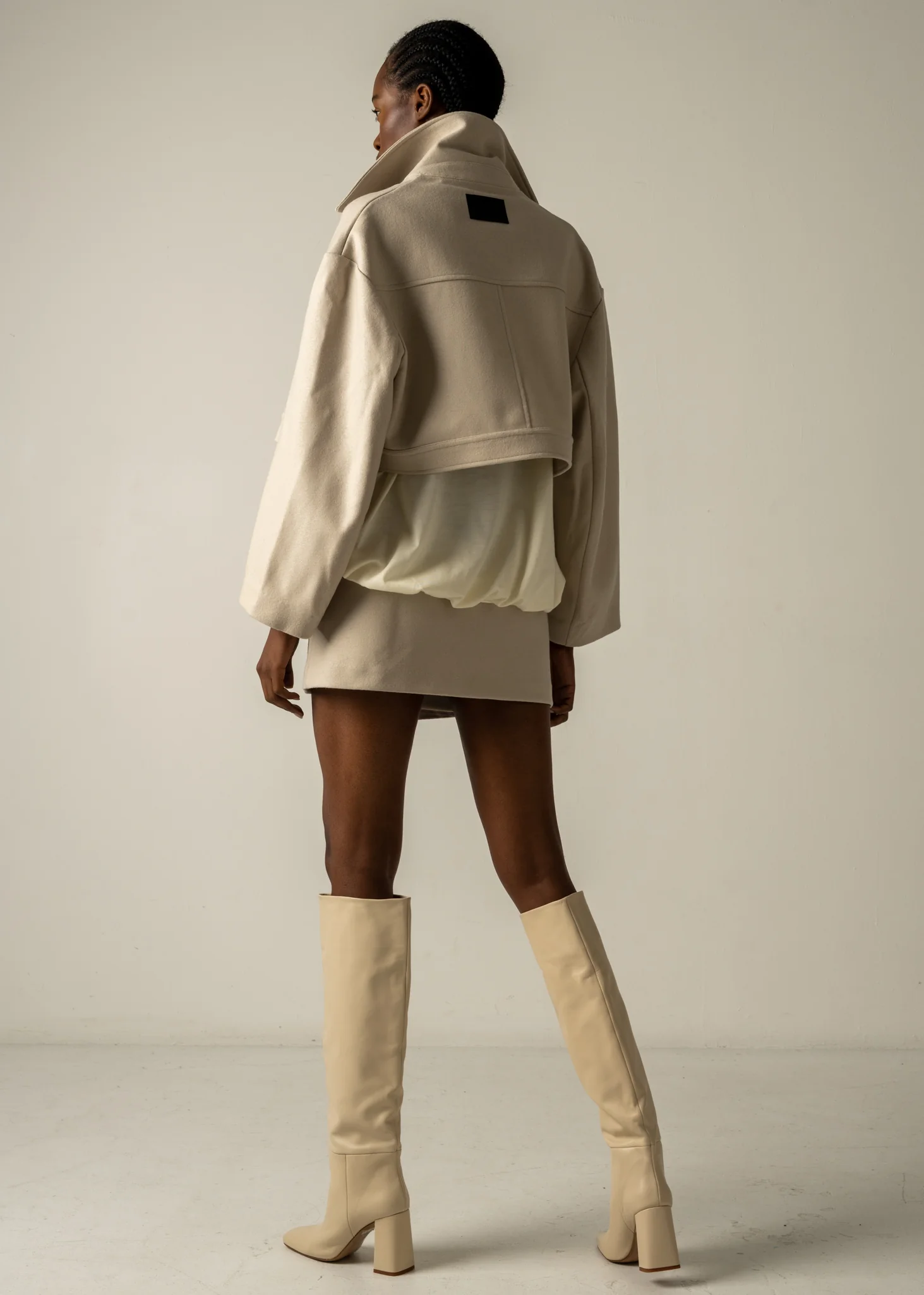 ISA BIKER JACKET / ULTRA COMPRESSED SMOOTH - C9 - Image 5