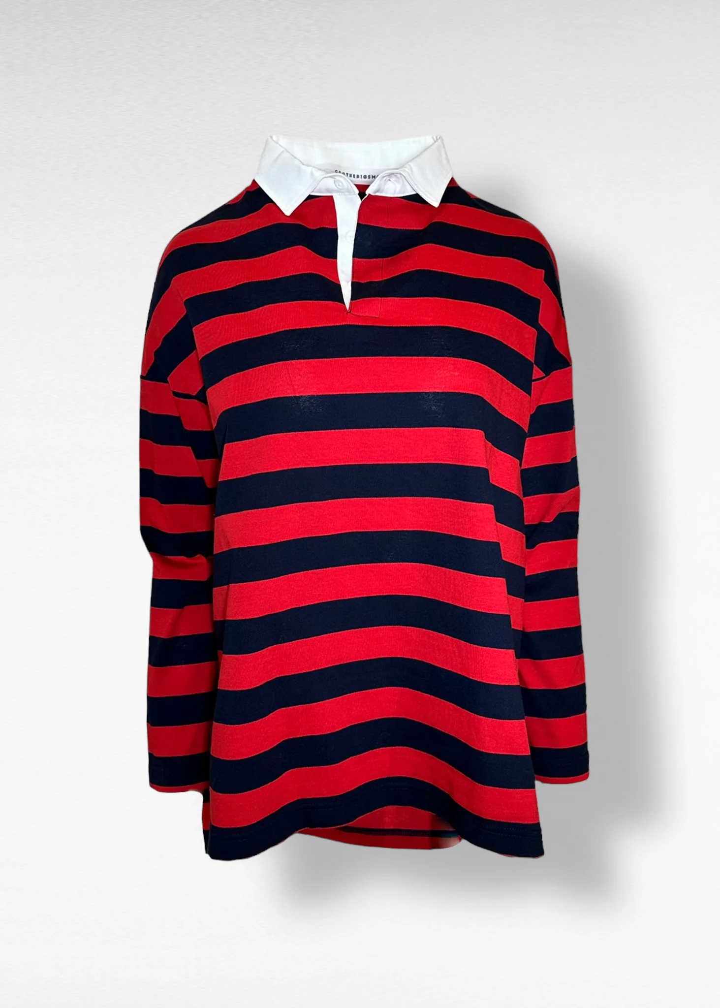 IVY RUGBY JERSEY / AIR SPINNING COTTON JERSEY STRIPE - ONLINE STORE EXCLUSIVE - Image 12