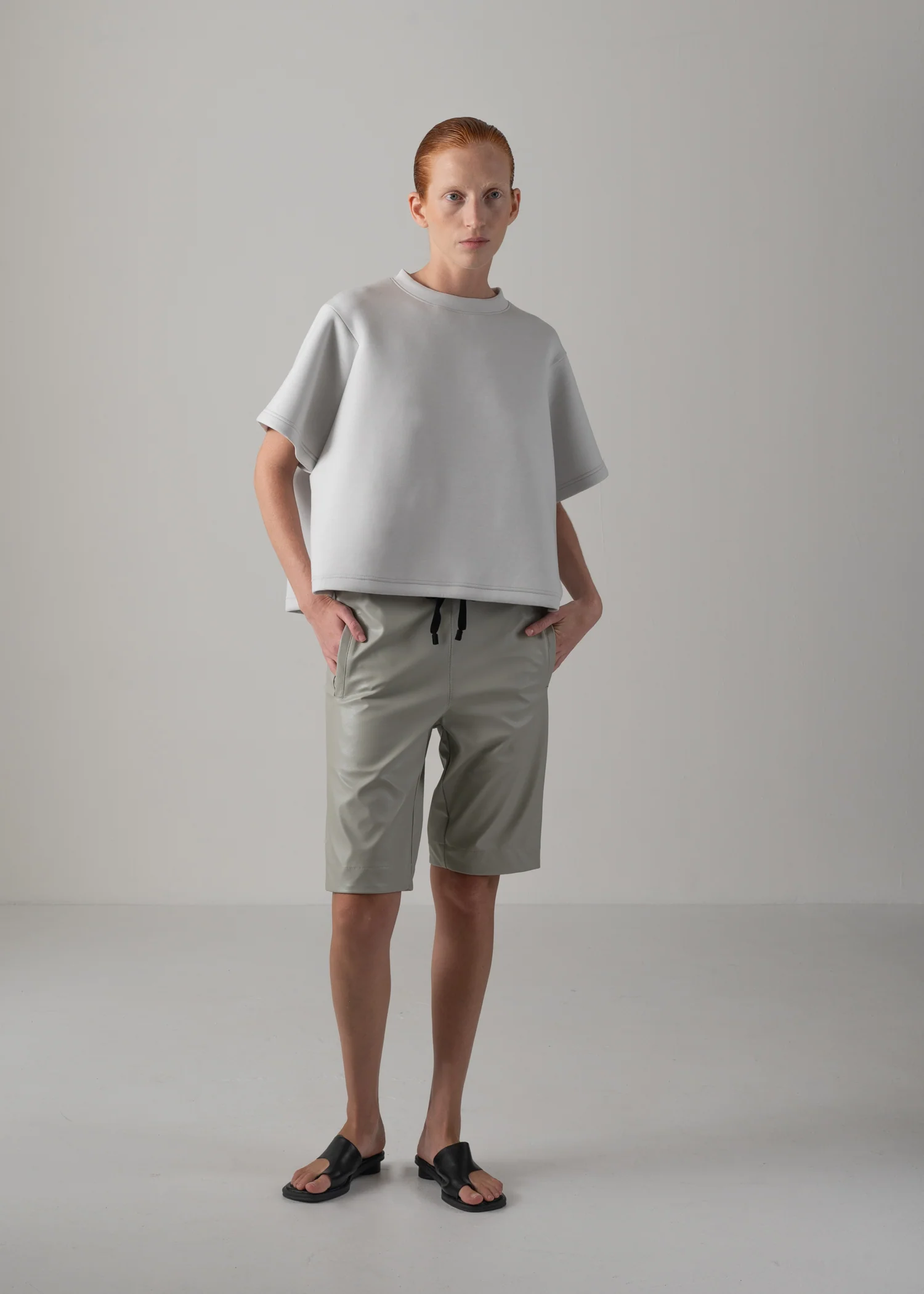 21 JEMMA T SHIRT / COCOON JERSEY - C14 - Image 9