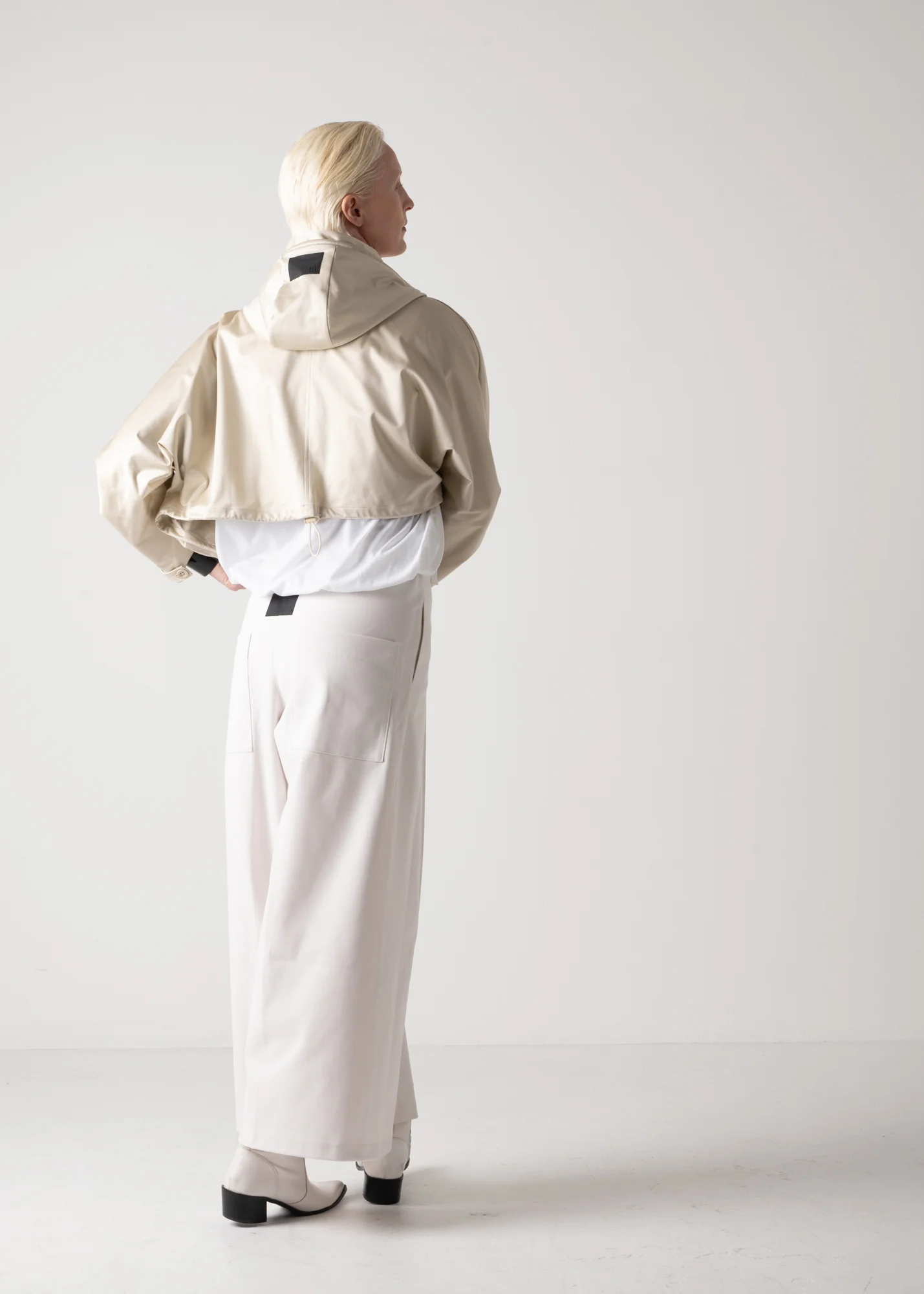 34 JOELLE PARKA / SILKY SATIN JERSEY - C10 - Image 10