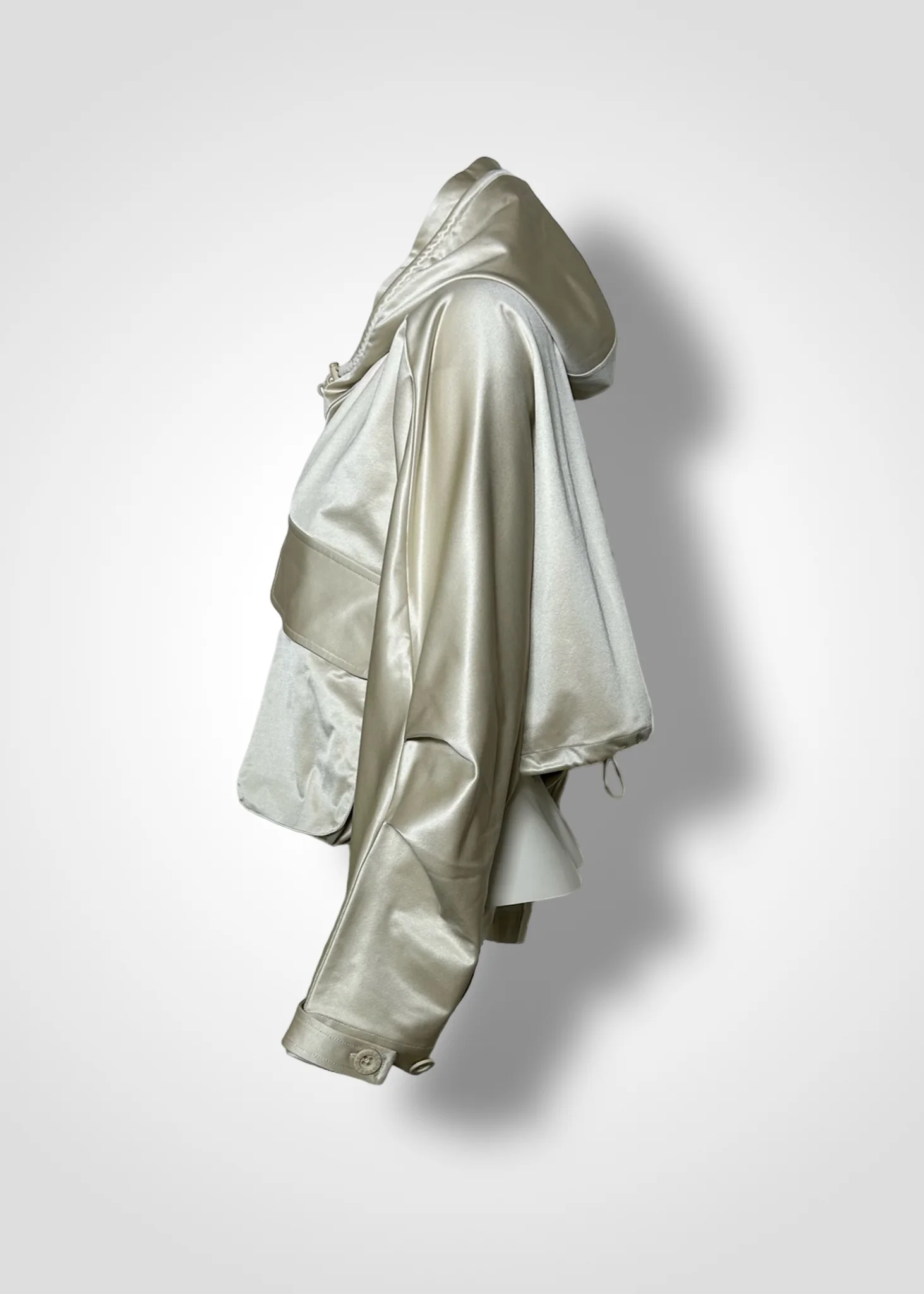 34 JOELLE PARKA / SILKY SATIN JERSEY - C10 - Image 12