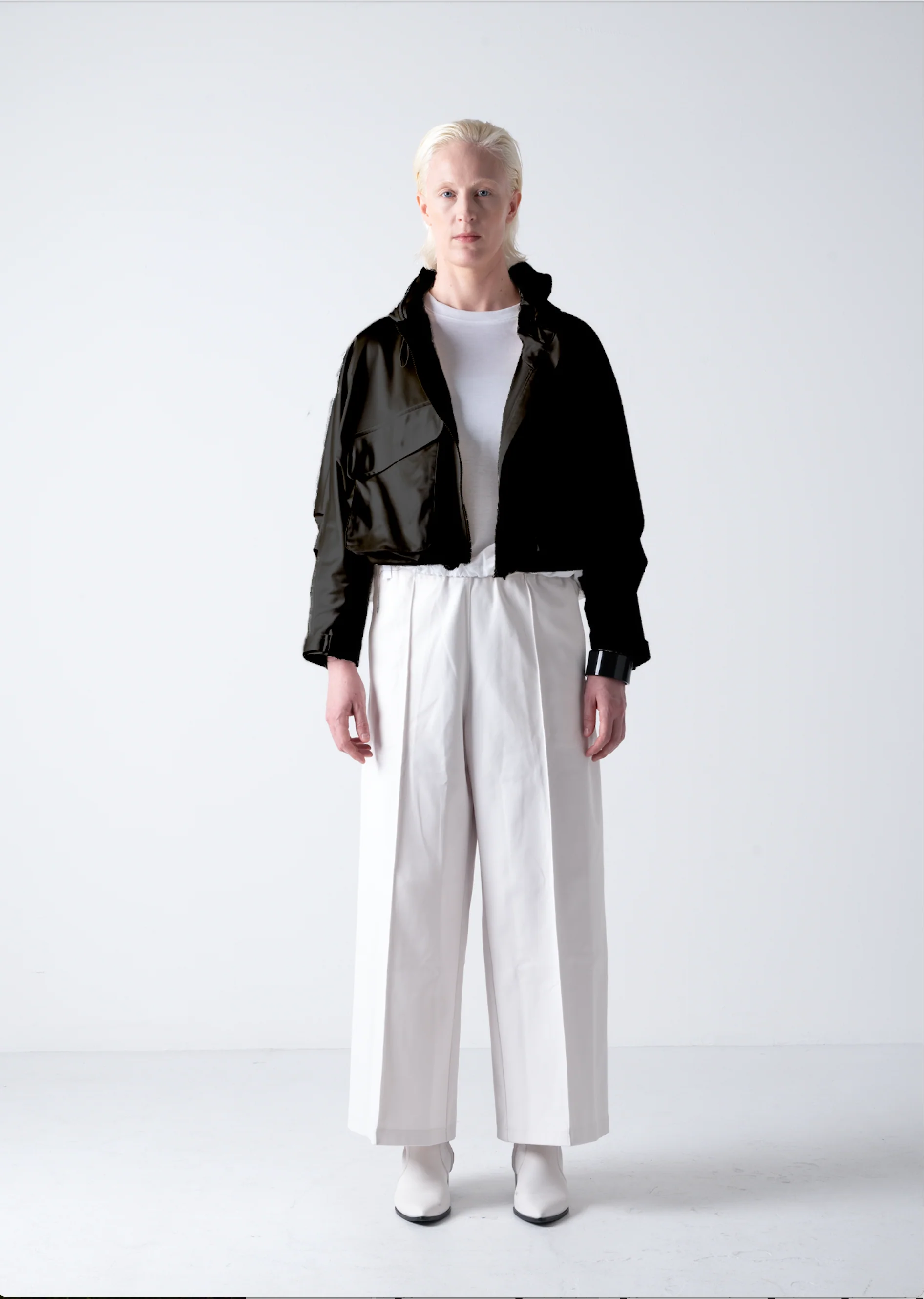 34 JOELLE PARKA / SILKY SATIN JERSEY - C10 - Image 14