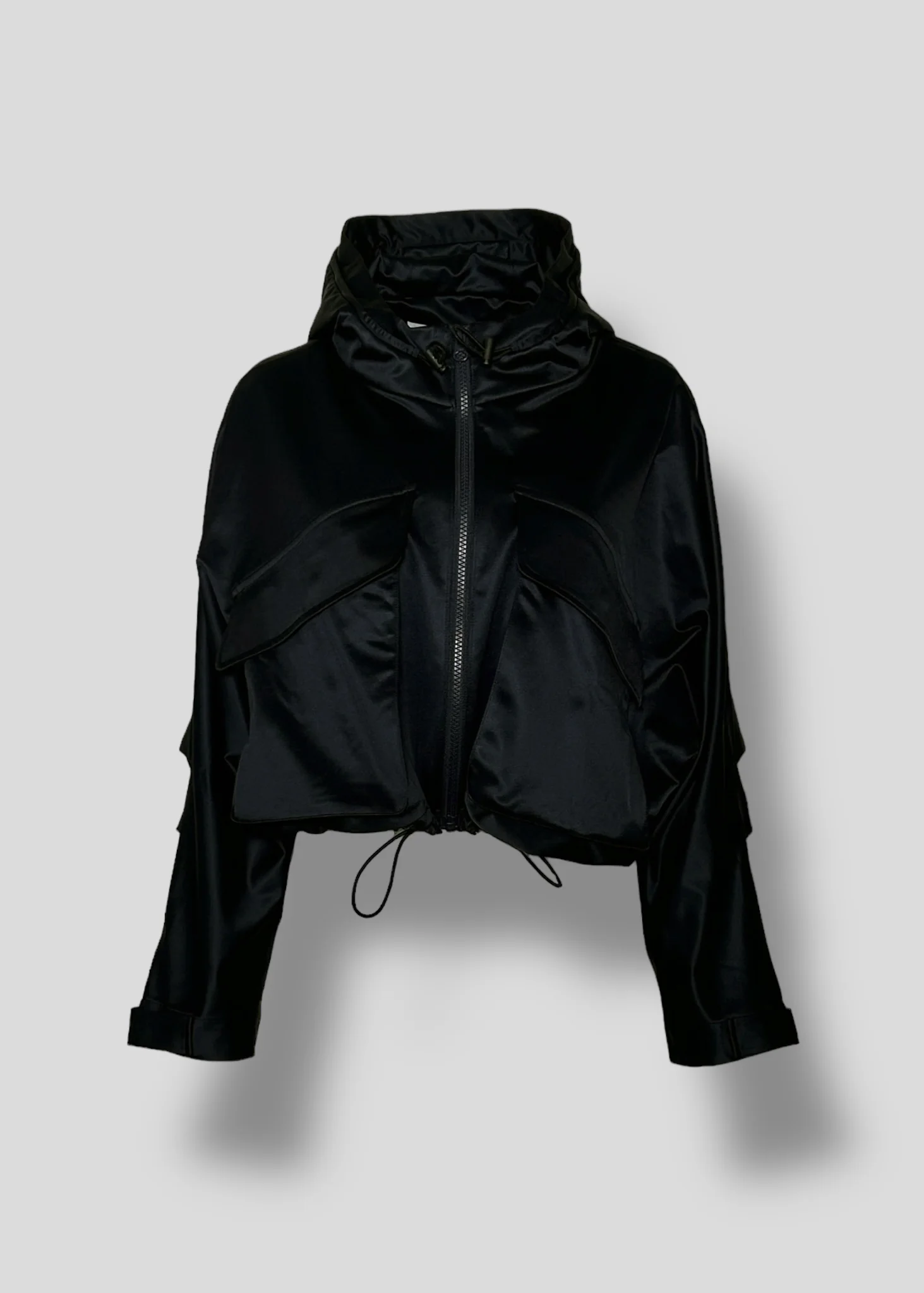 34 JOELLE PARKA / SILKY SATIN JERSEY - C10 - Image 16