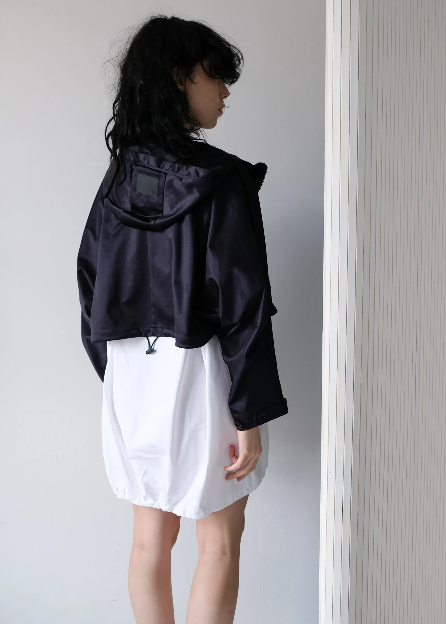 34 JOELLE PARKA / SILKY SATIN JERSEY - C10 - Image 3