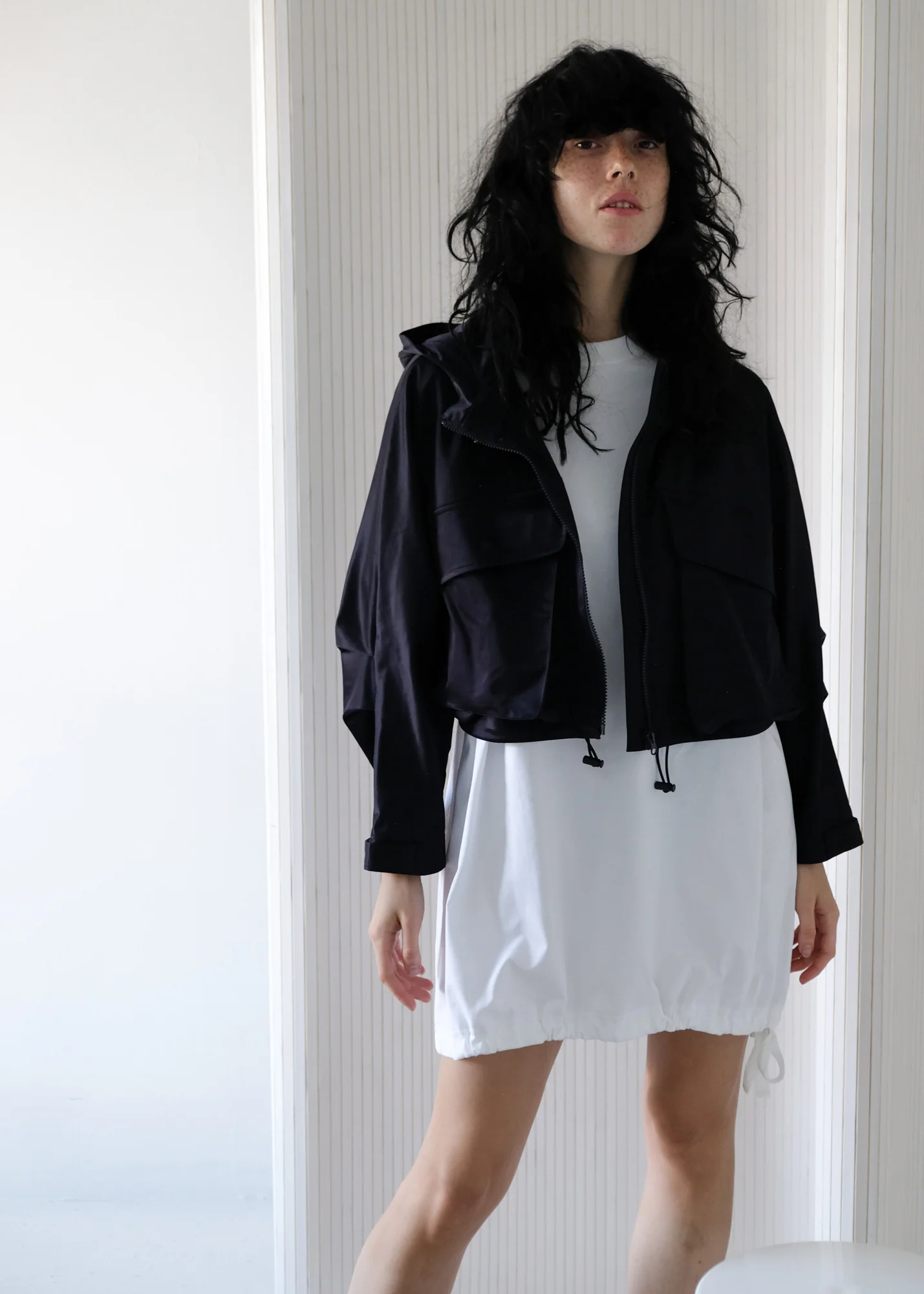 34 JOELLE PARKA / SILKY SATIN JERSEY - C10 - Image 4