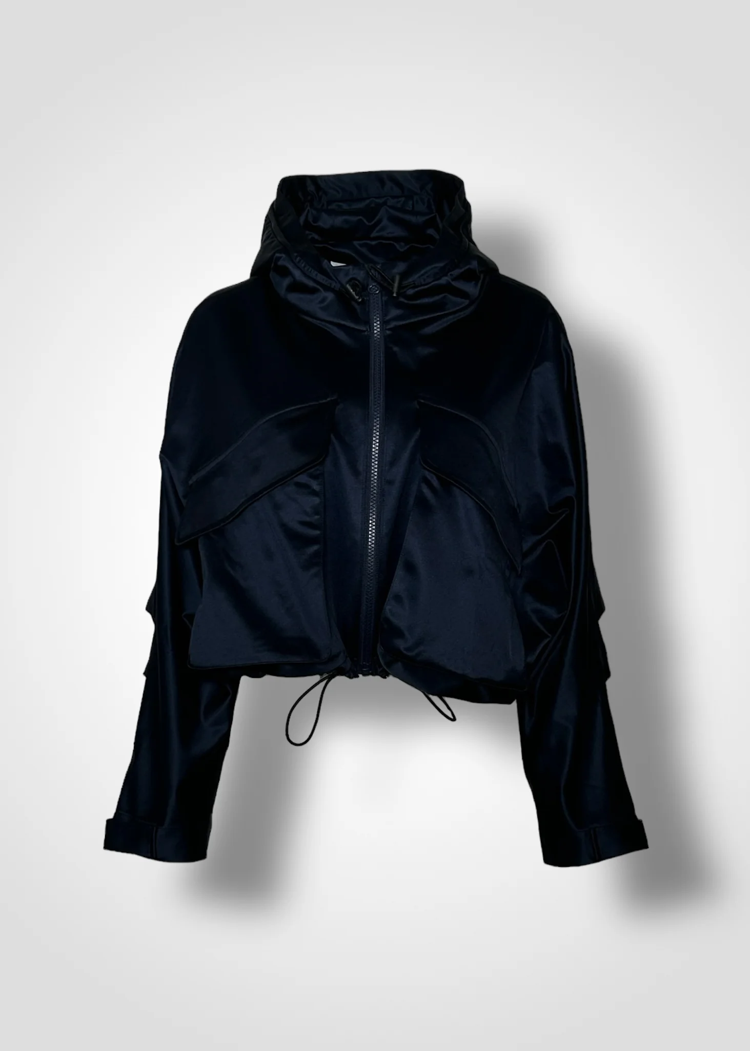 34 JOELLE PARKA / SILKY SATIN JERSEY - C10 - Image 5