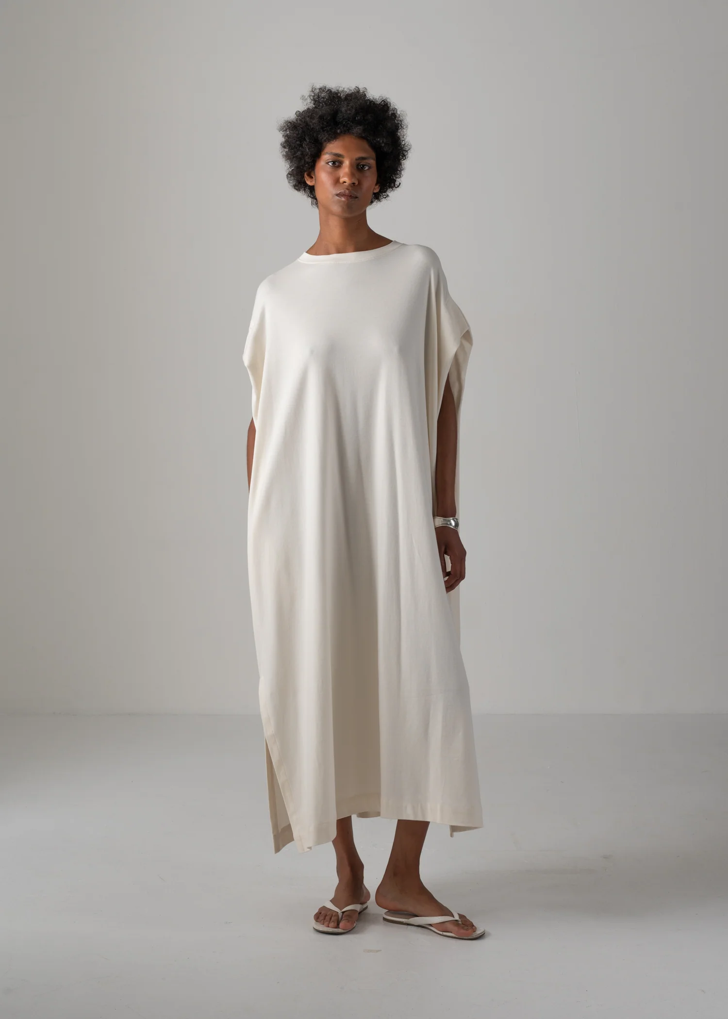 57 JOHANNA DRESS / HIGH GAUZE COTTON - C14 - Image 5