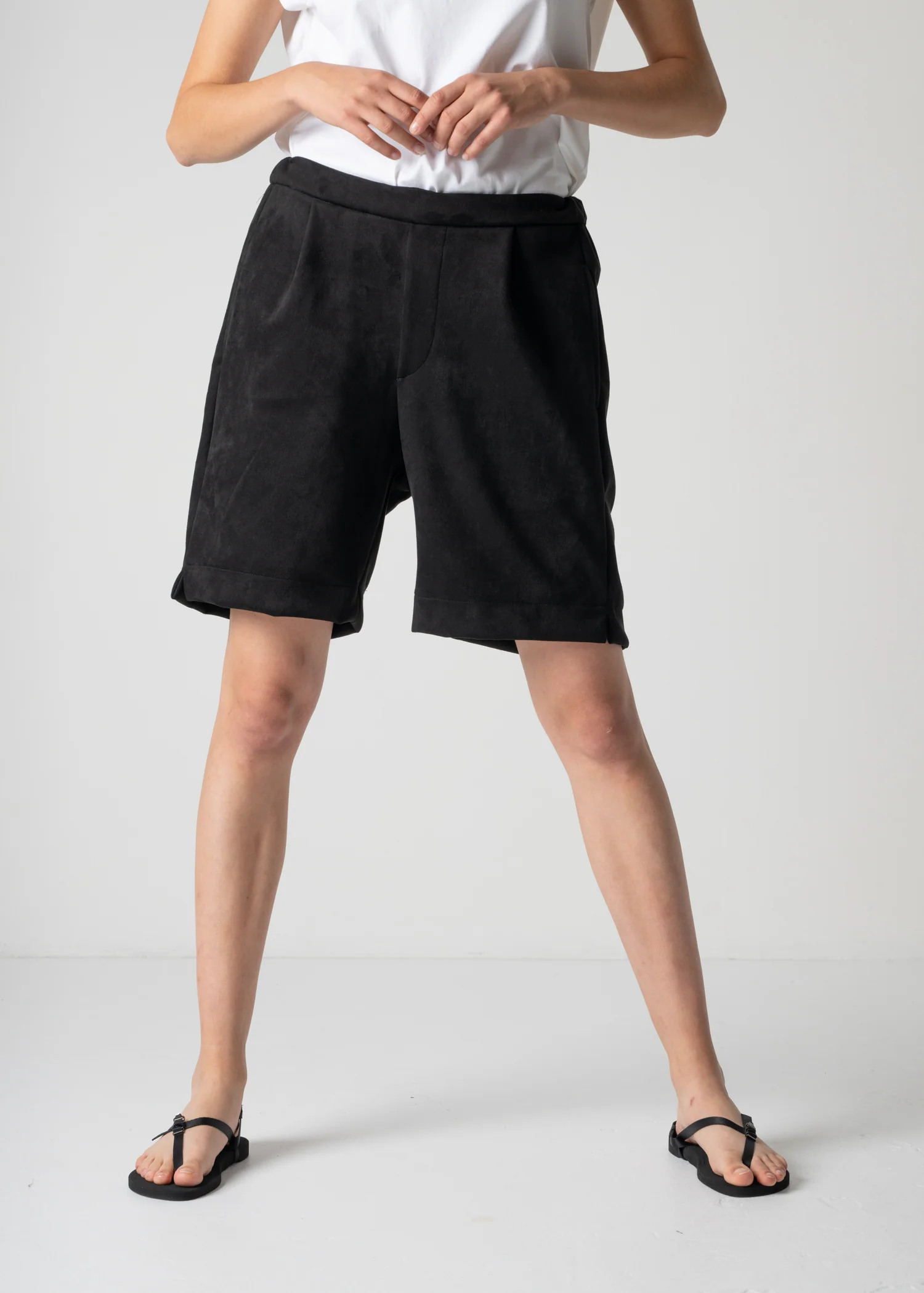 16 JOSIE SHORTS / BOUNCY SUEDE - C12 - Image 17