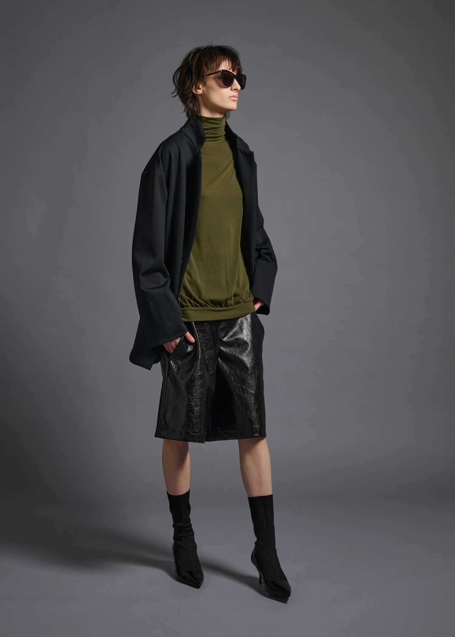 07 JUBILEE JACKET / DOUBLE FACE SUITING - C13 - Image 4