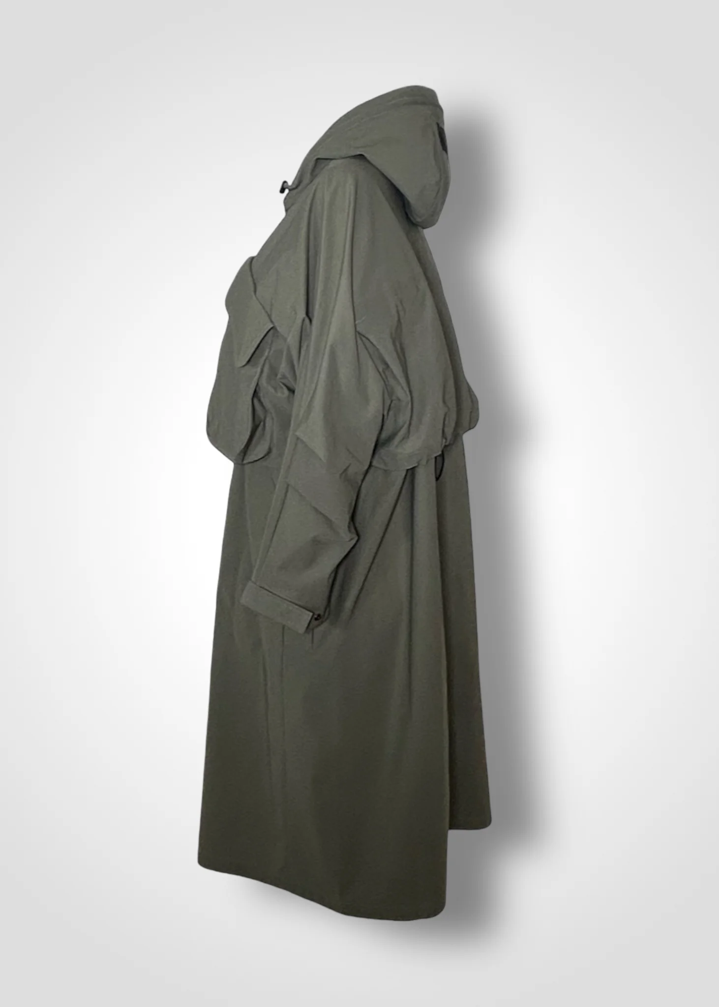 06 JUDY 2-WAY COAT / COMPACT SATIN TRICOT - C10 - Image 10
