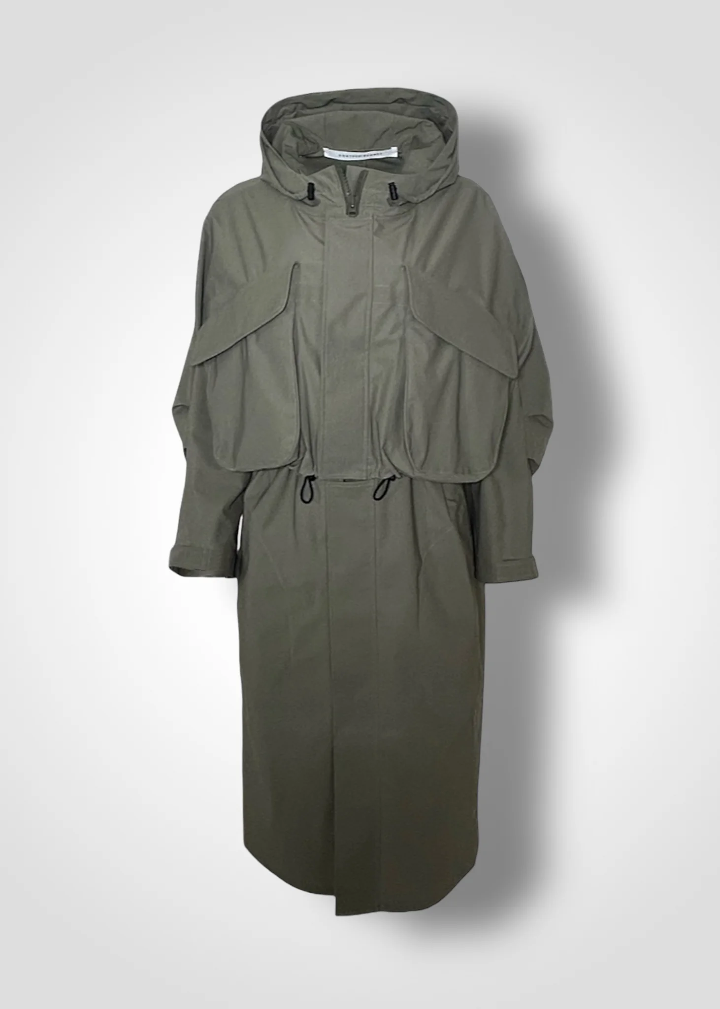 06 JUDY 2-WAY COAT / COMPACT SATIN TRICOT - C10 - Image 9