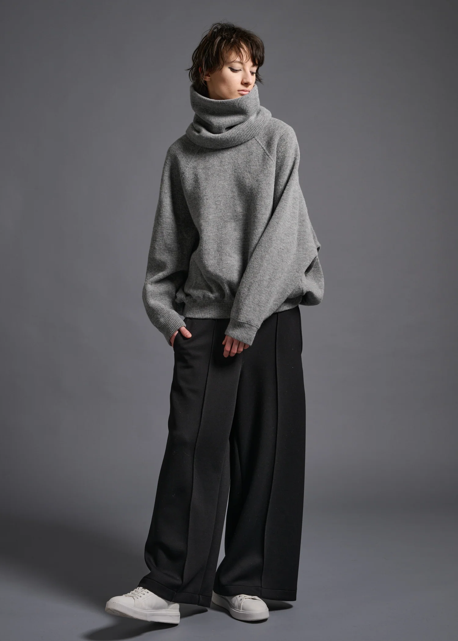 51 KAI SNOOD / CHUNKY RIB JERSEY - C13 - Image 4