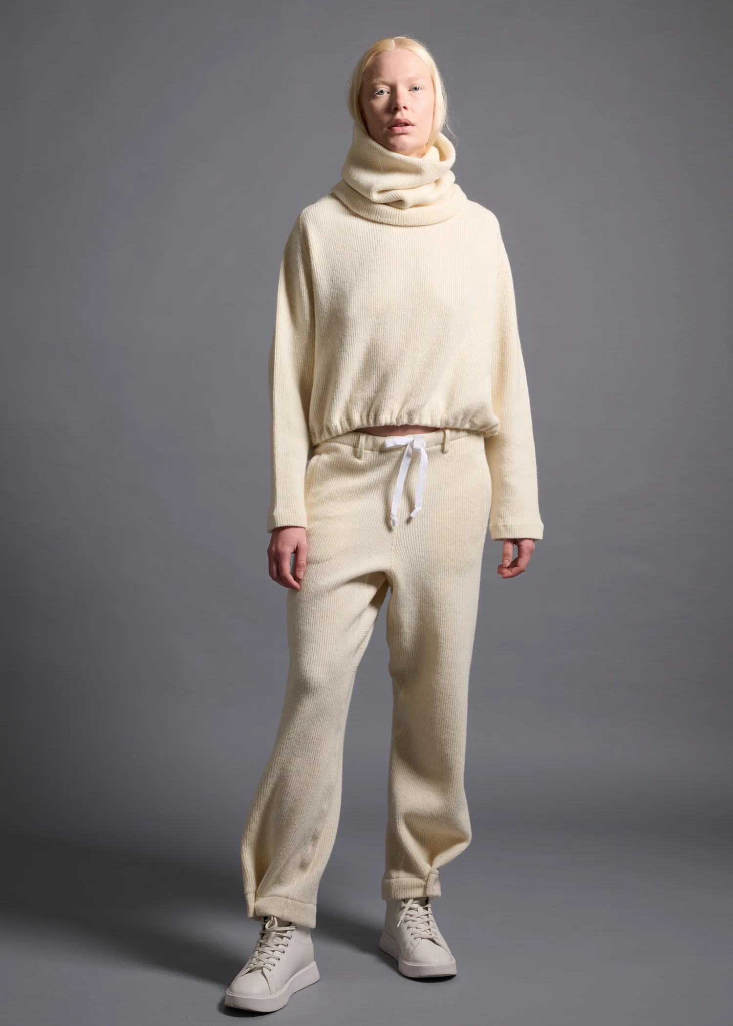 51 KAI SNOOD / CHUNKY RIB JERSEY - C13 - Image 9