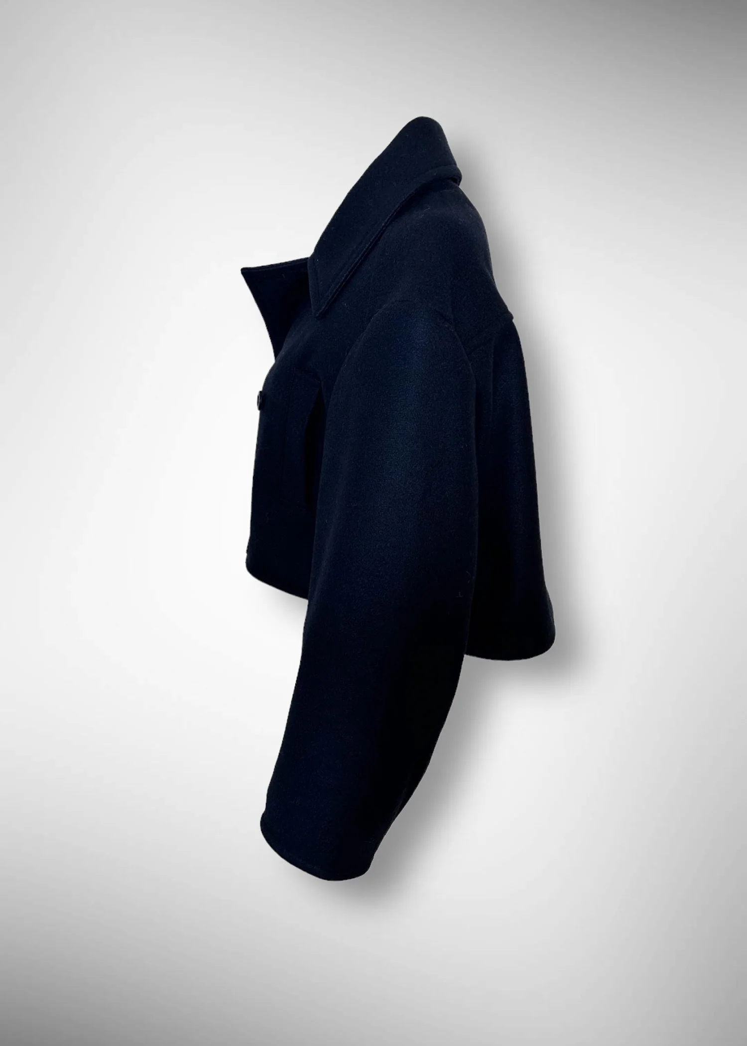29 KAIYA SHORT PEA COAT / DOUBLE FACE WOOLLET - C11 - Image 29