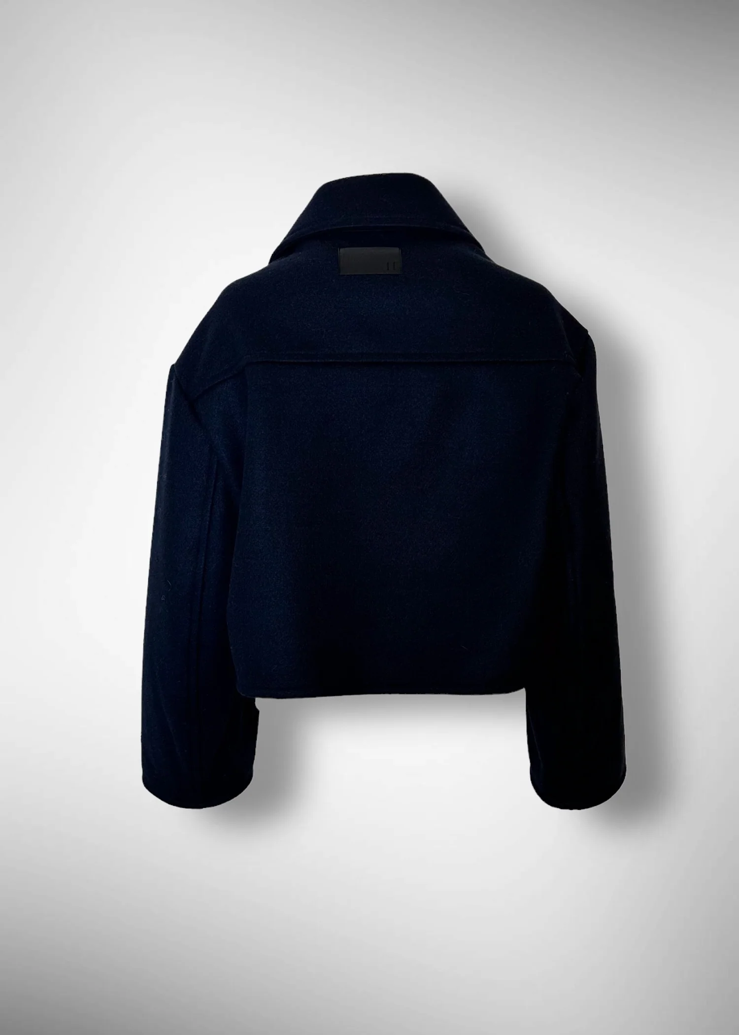 29 KAIYA SHORT PEA COAT / DOUBLE FACE WOOLLET - C11 - Image 30