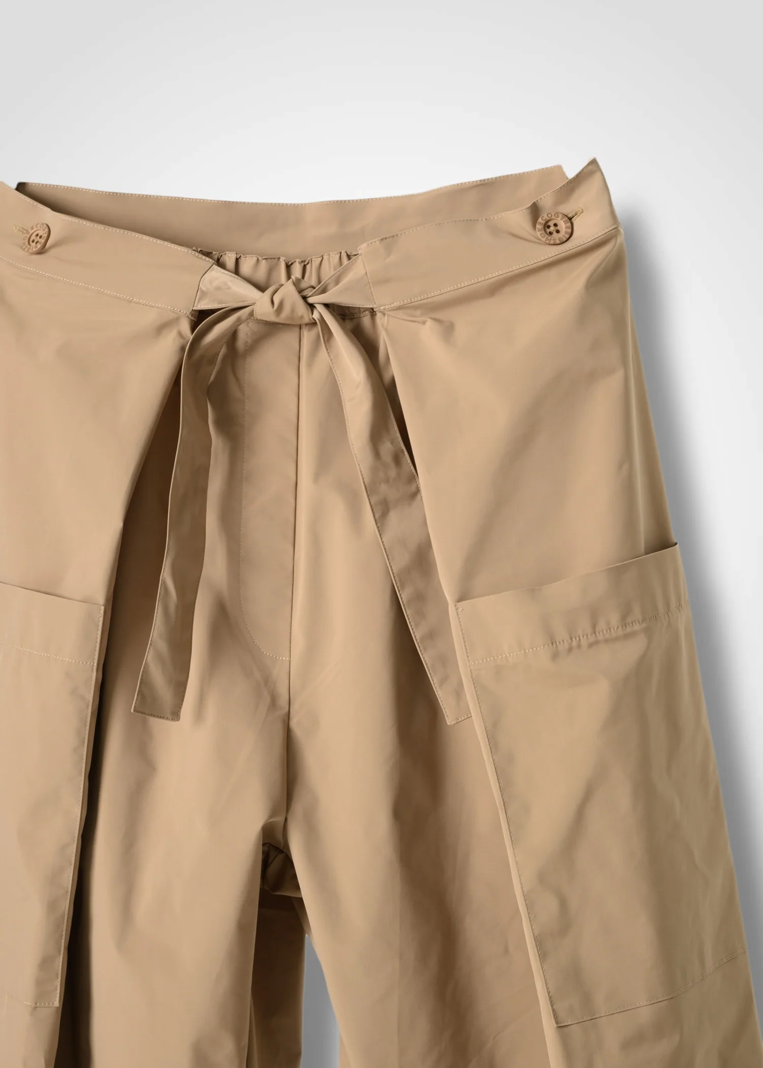 52 KARA WRAP TROUSERS / HIGH-COUNT PL STRETCH - C14 - Image 18