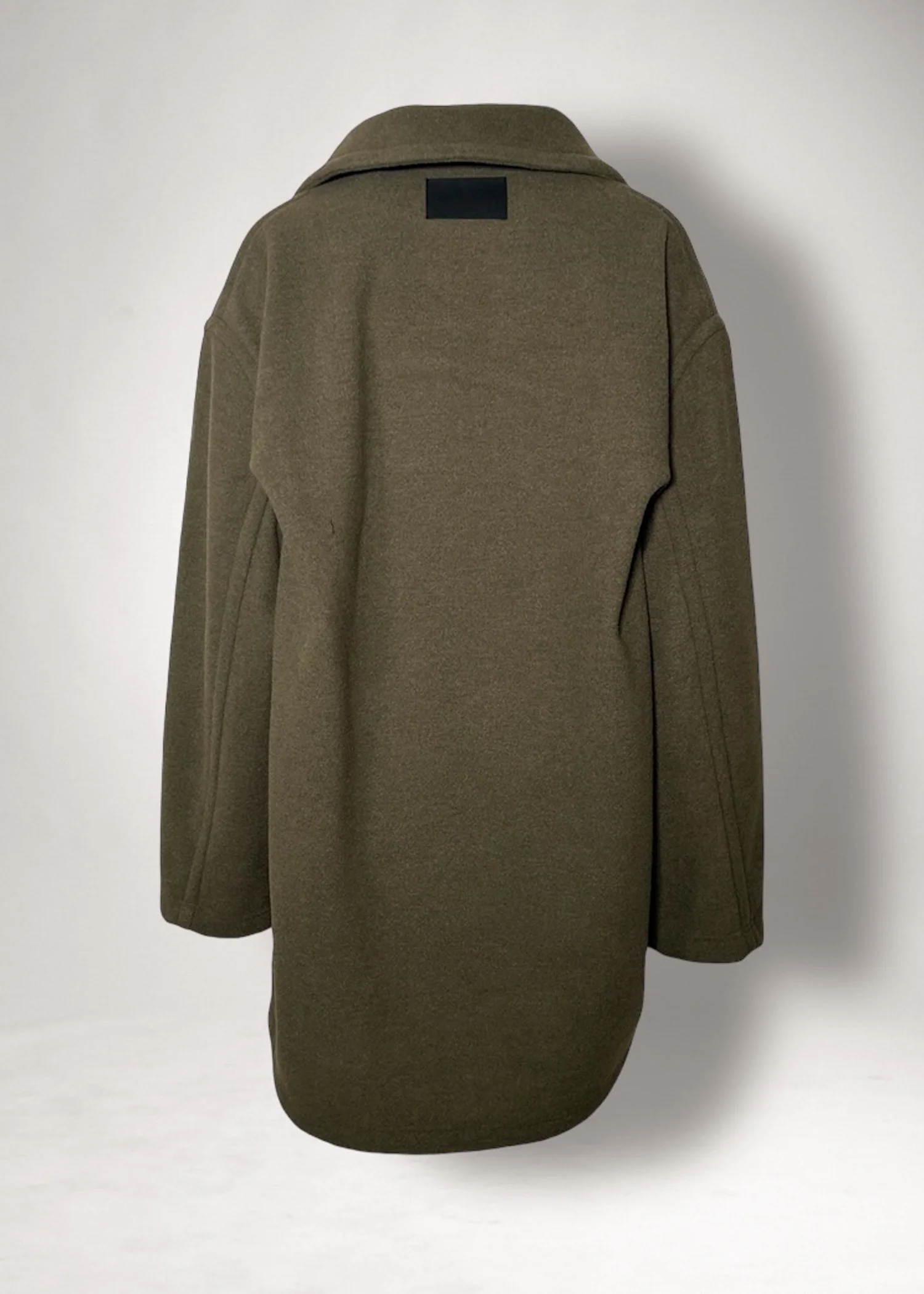 49 KARTER PEA COAT / LIGHT WEIGHT BRUSHED DOUBLE JERSEY - C11 - Image 15