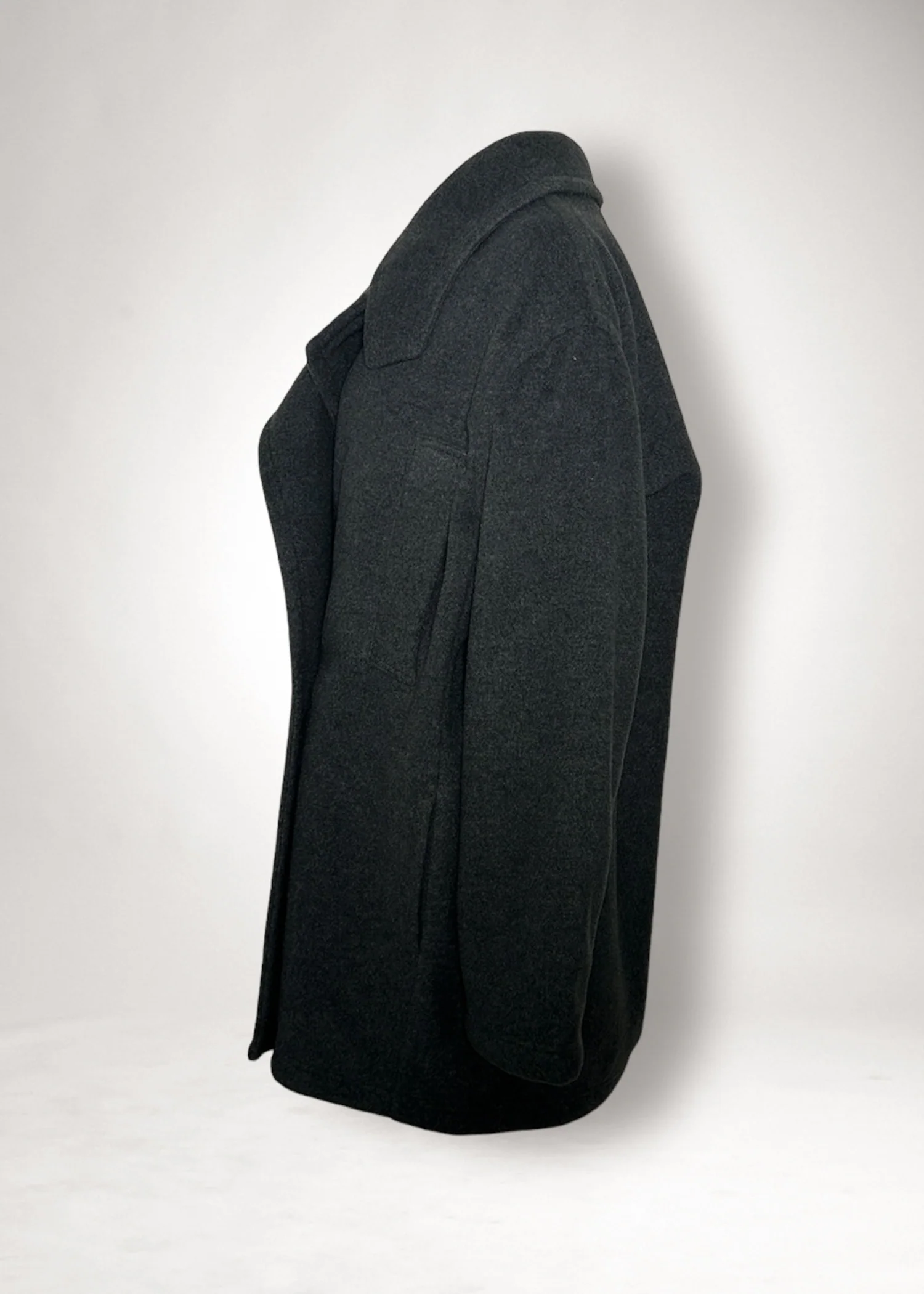 49 KARTER PEA COAT / LIGHT WEIGHT BRUSHED DOUBLE JERSEY - C11 - Image 23