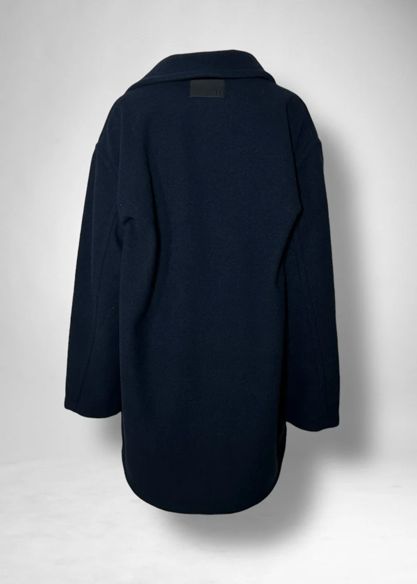 49 KARTER PEA COAT / LIGHT WEIGHT BRUSHED DOUBLE JERSEY - C11 - Image 8
