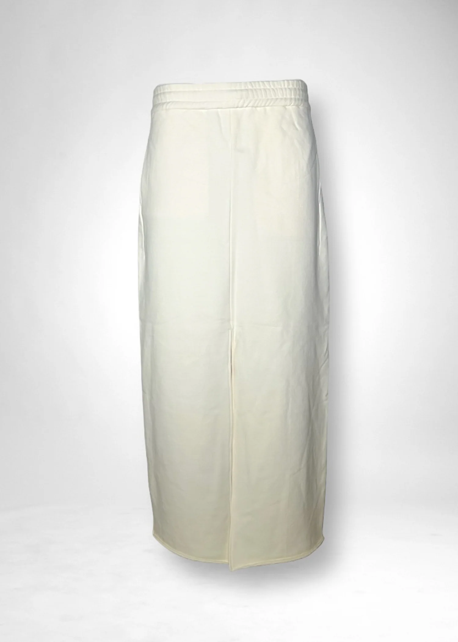12 KATHLEEN FRONT SLIT SKIRT / SPONGY TERRY - C11 - Image 12