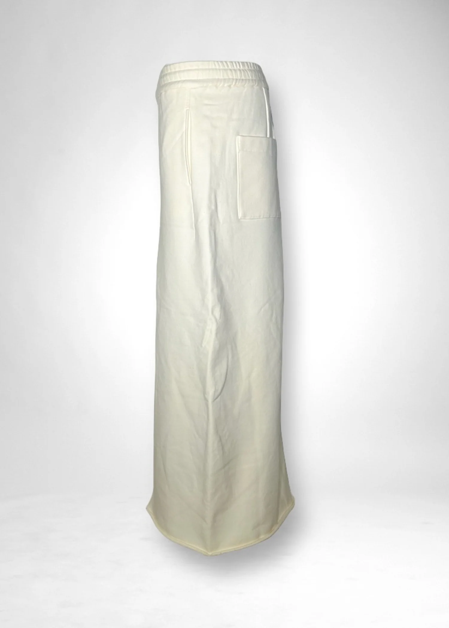 12 KATHLEEN FRONT SLIT SKIRT / SPONGY TERRY - C11 - Image 13
