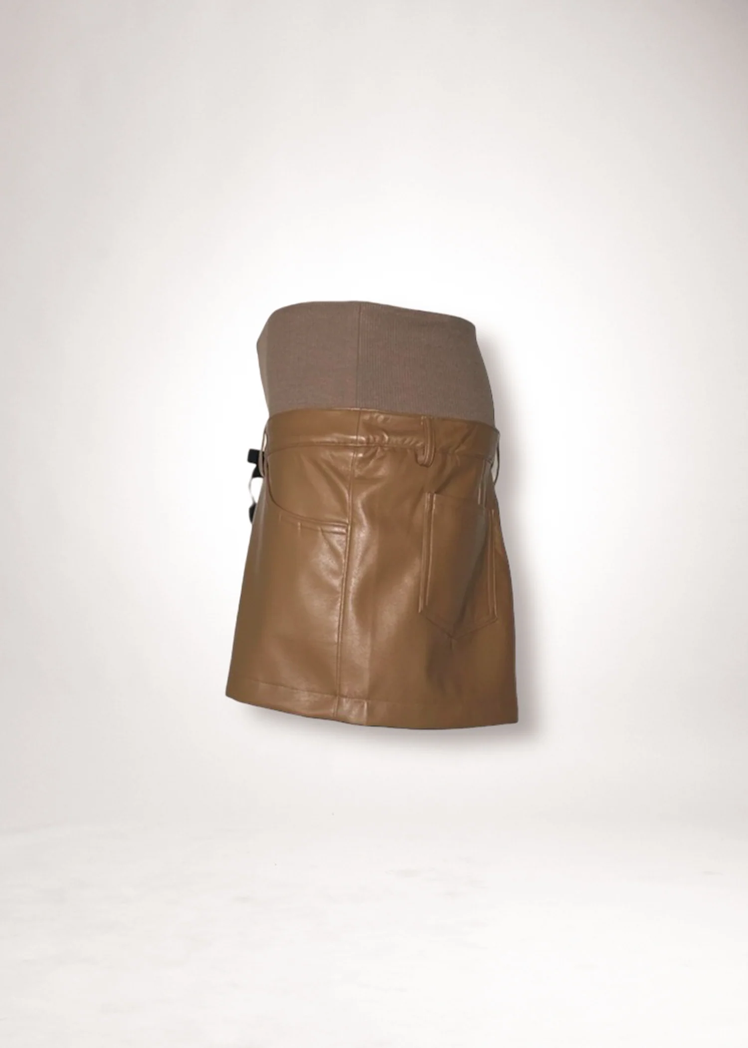 64 KATIE MINI SKIRT / VEGAN LEATHER - C11 - Image 13