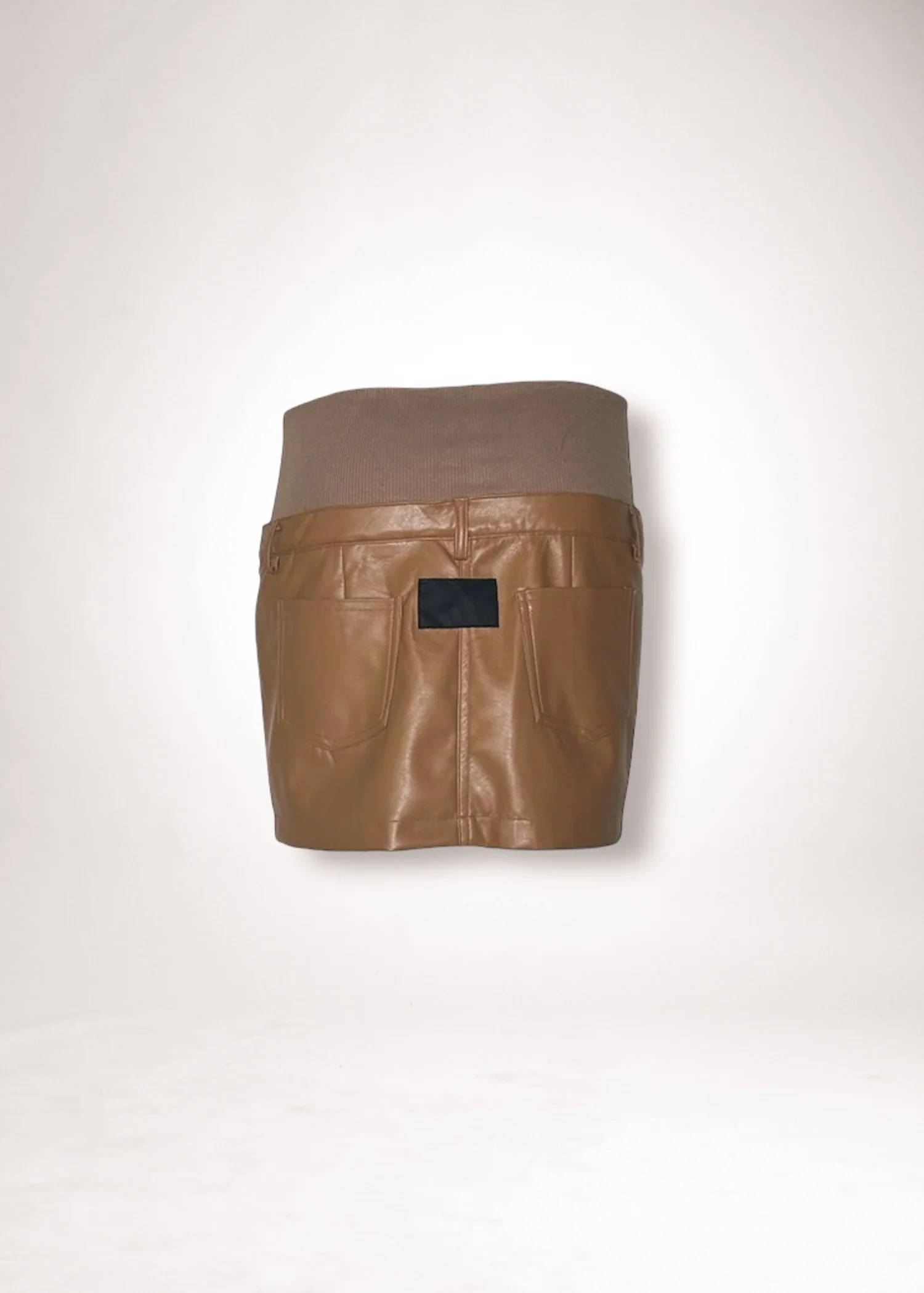 64 KATIE MINI SKIRT / VEGAN LEATHER - C11 - Image 14