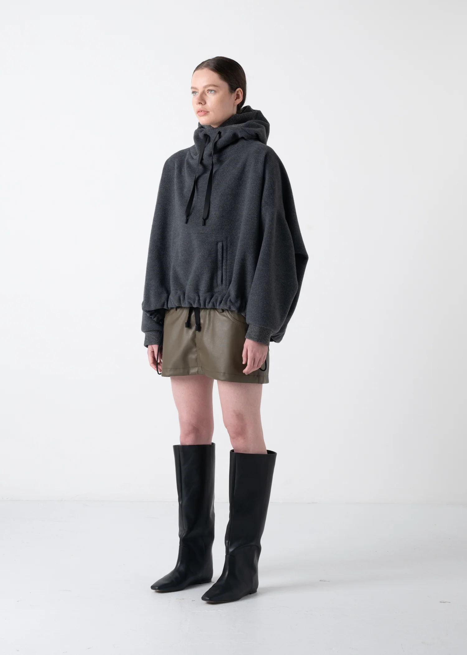 64 KATIE MINI SKIRT / VEGAN LEATHER - C11 - Image 15