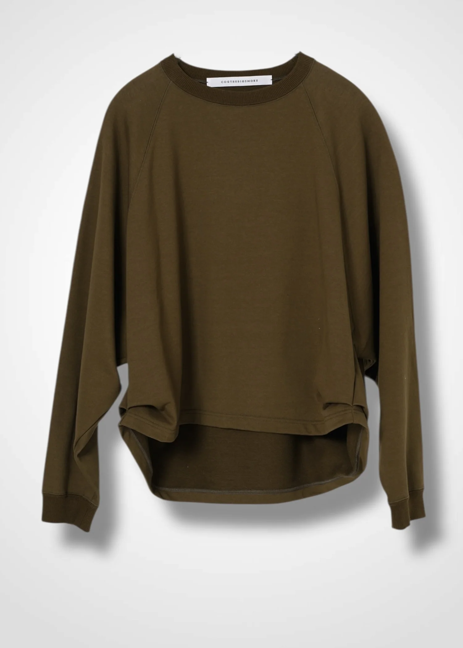23 KAYA TUCKED HEM TOP / COTTON HIGH GUAGE TERRY - C14 - Image 12
