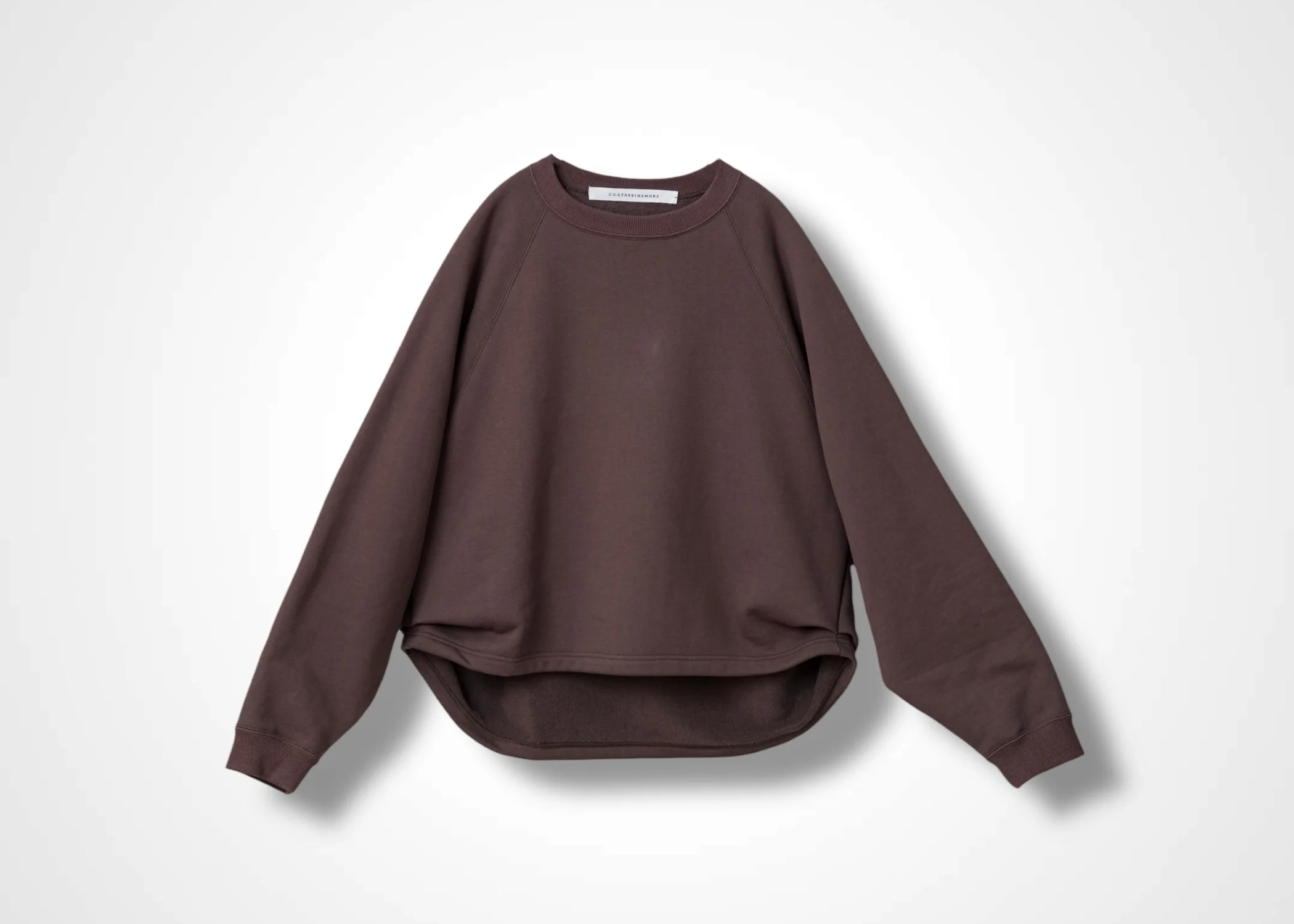 19 KAYA TUCKED HEM TOP / HEAVY FRENCH TERRY - C13 - Image 10