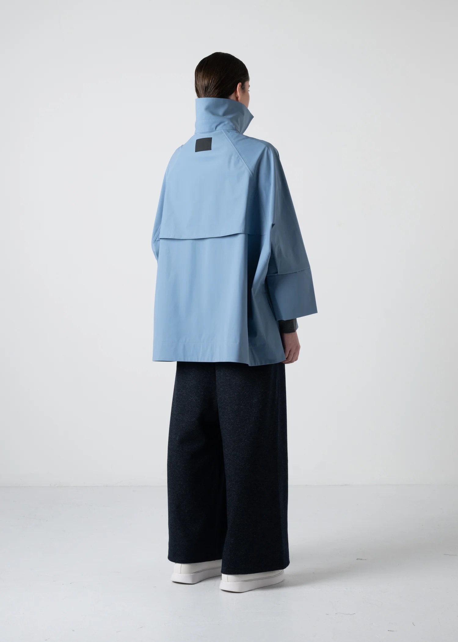 18 KIMBERLY PENTAGON TRENCH / COMPACT SATIN TRICOT - C11 - Image 11