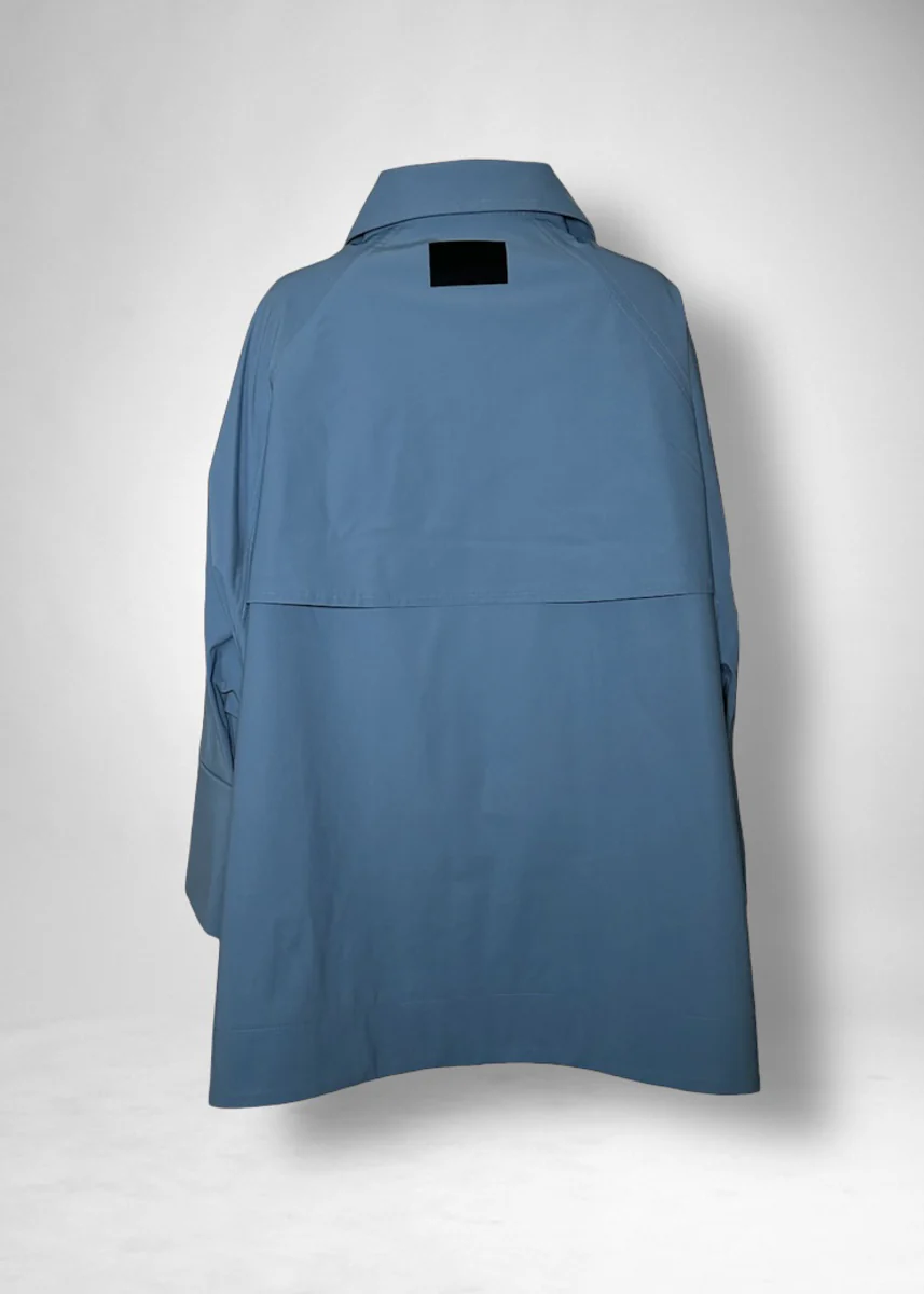 18 KIMBERLY PENTAGON TRENCH / COMPACT SATIN TRICOT - C11 - Image 14