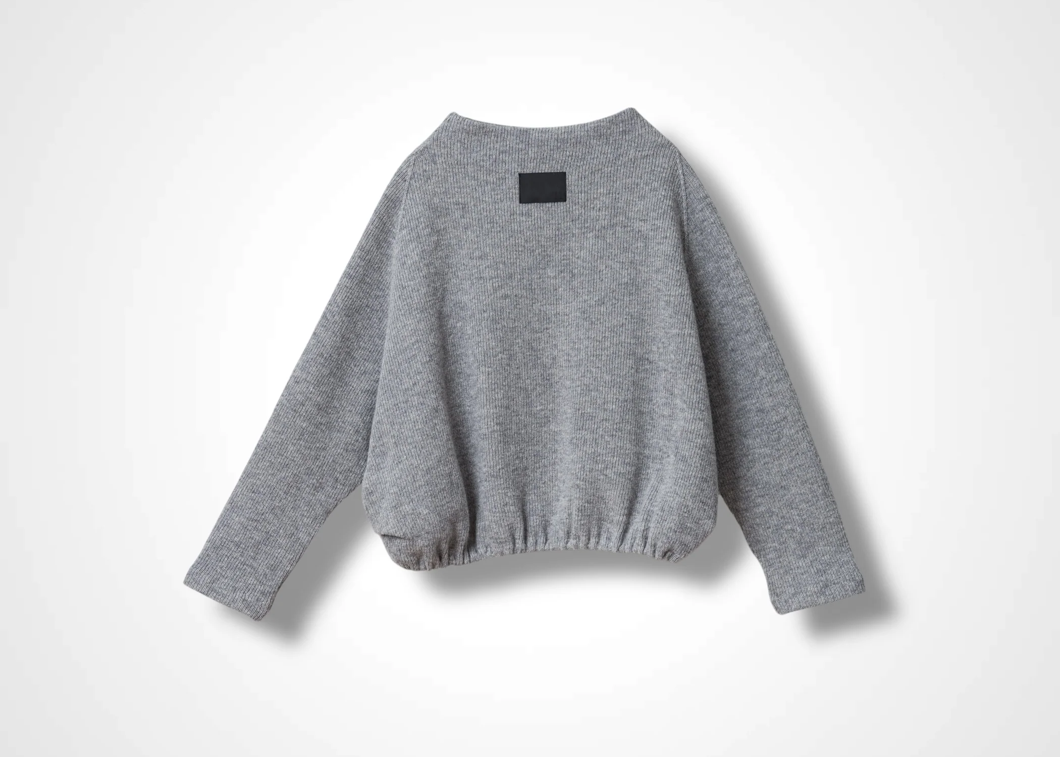 46 KORA BOTTLE NECK TOP / CHUNKY RIB JERSEY - C13 - Image 19