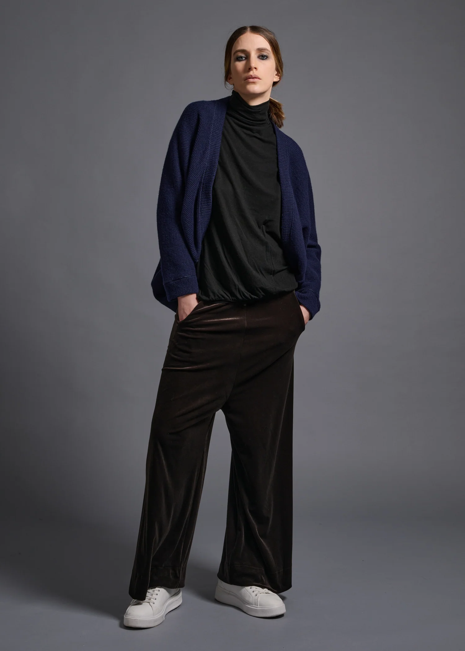 47 KRISTA BOLERO / CHUNKY RIB JERSEY - C13 - Image 6