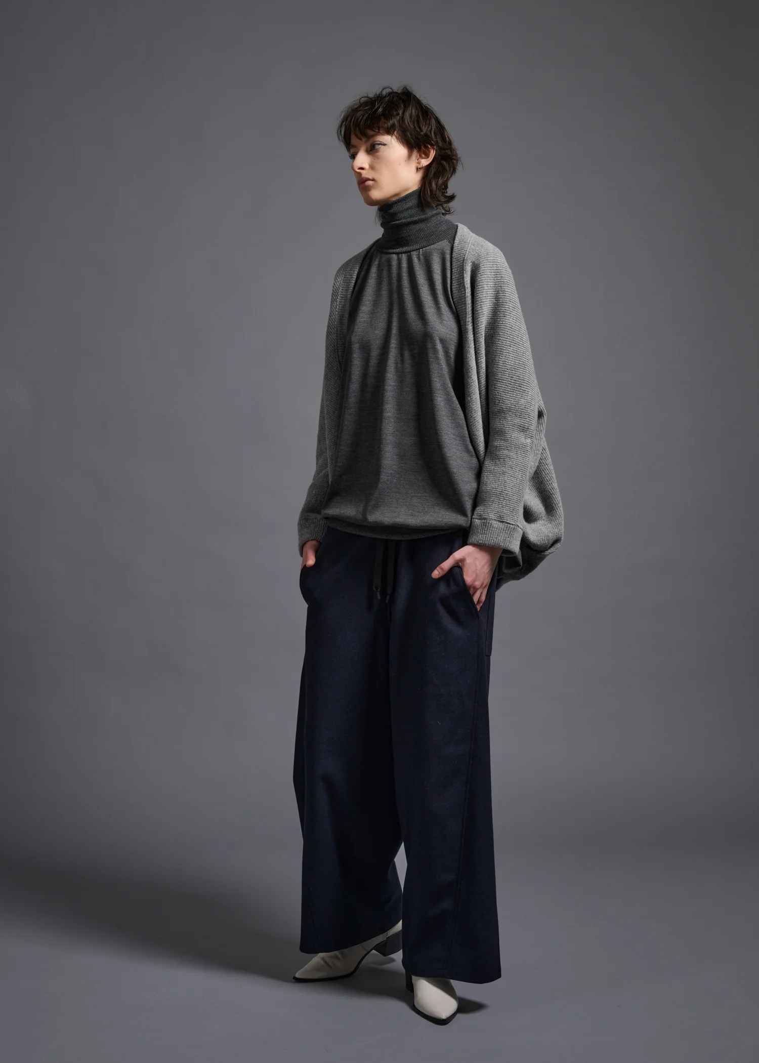 47 KRISTA BOLERO / CHUNKY RIB JERSEY - C13 - Image 9
