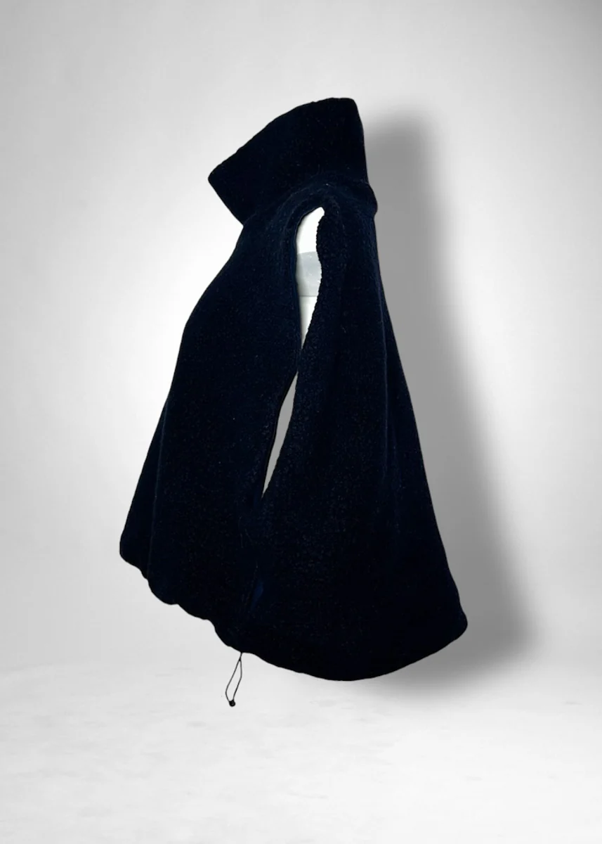 40 KRYSTAL HIGH-NECK GILET / SHEEP PILE JERSEY - C11 - Image 16