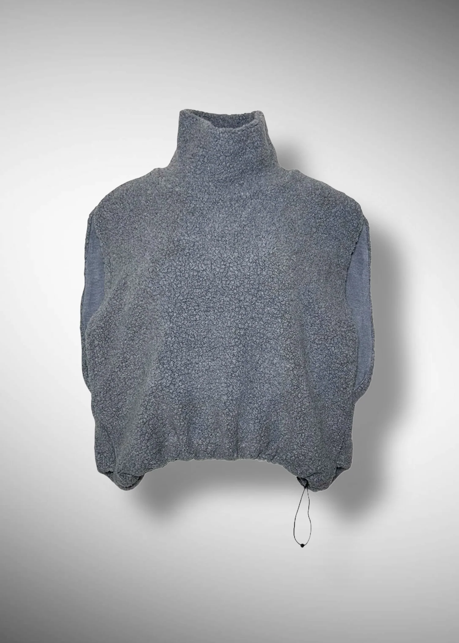 40 KRYSTAL HIGH-NECK GILET / SHEEP PILE JERSEY - C11 - Image 22