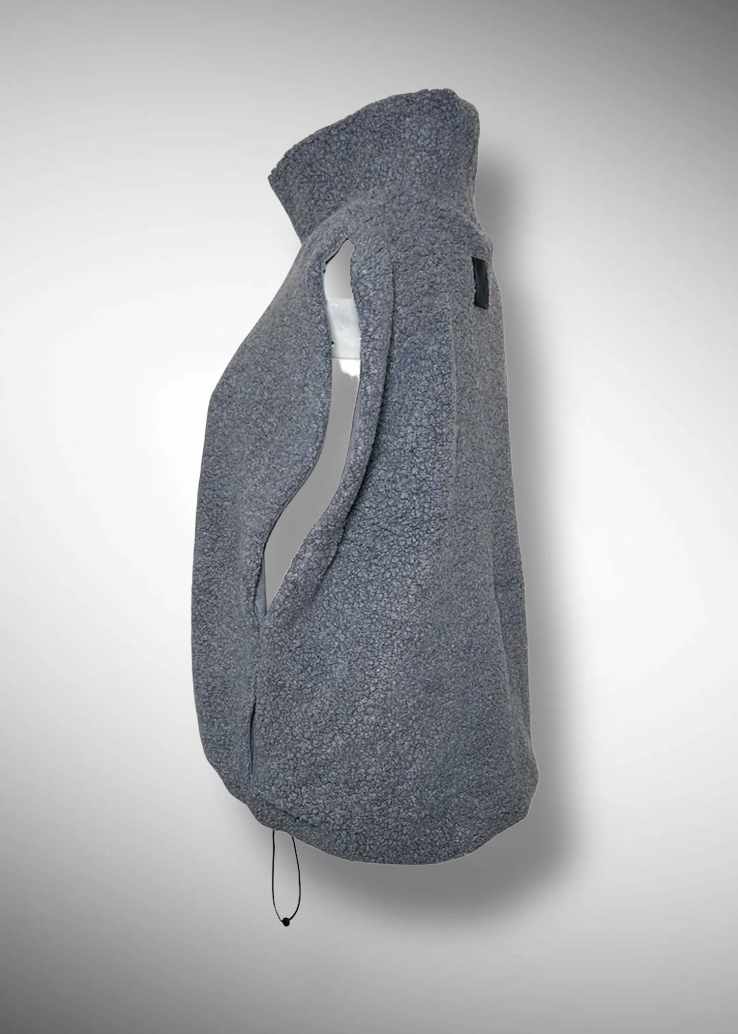 40 KRYSTAL HIGH-NECK GILET / SHEEP PILE JERSEY - C11 - Image 23