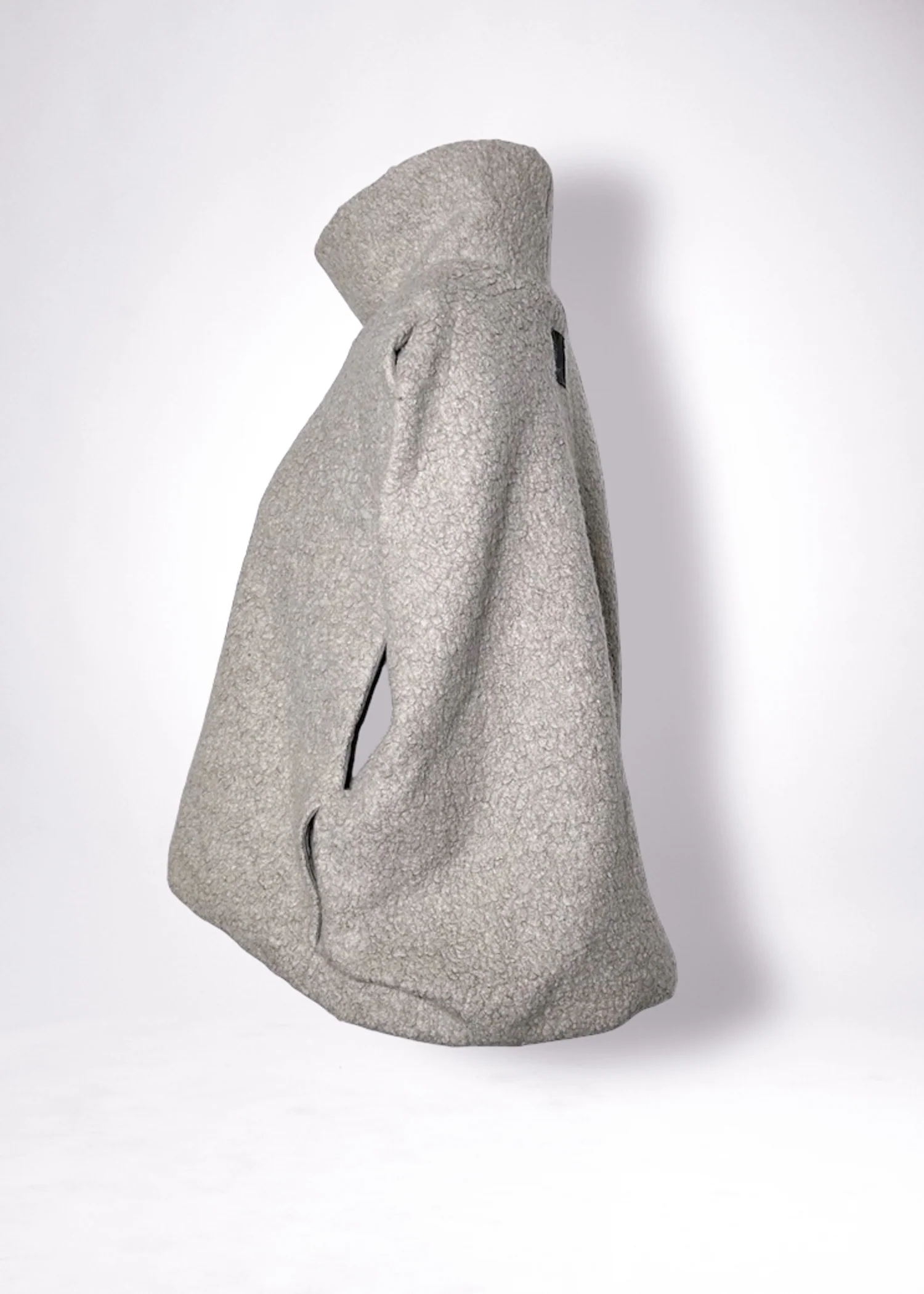 40 KRYSTAL HIGH-NECK GILET / SHEEP PILE JERSEY - C11 - Image 8