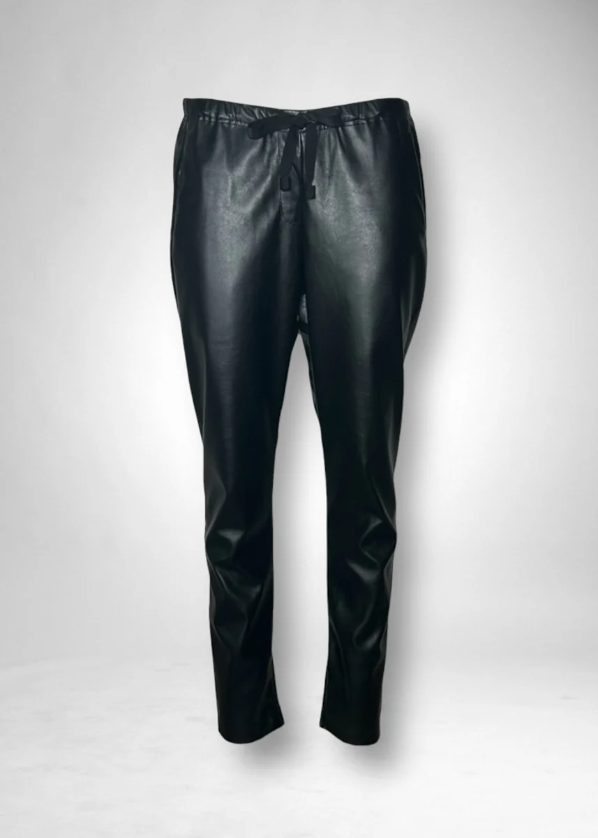 63 KYRA SKINNY TROUSERS / VEGAN LEATHER - C11 - Image 19