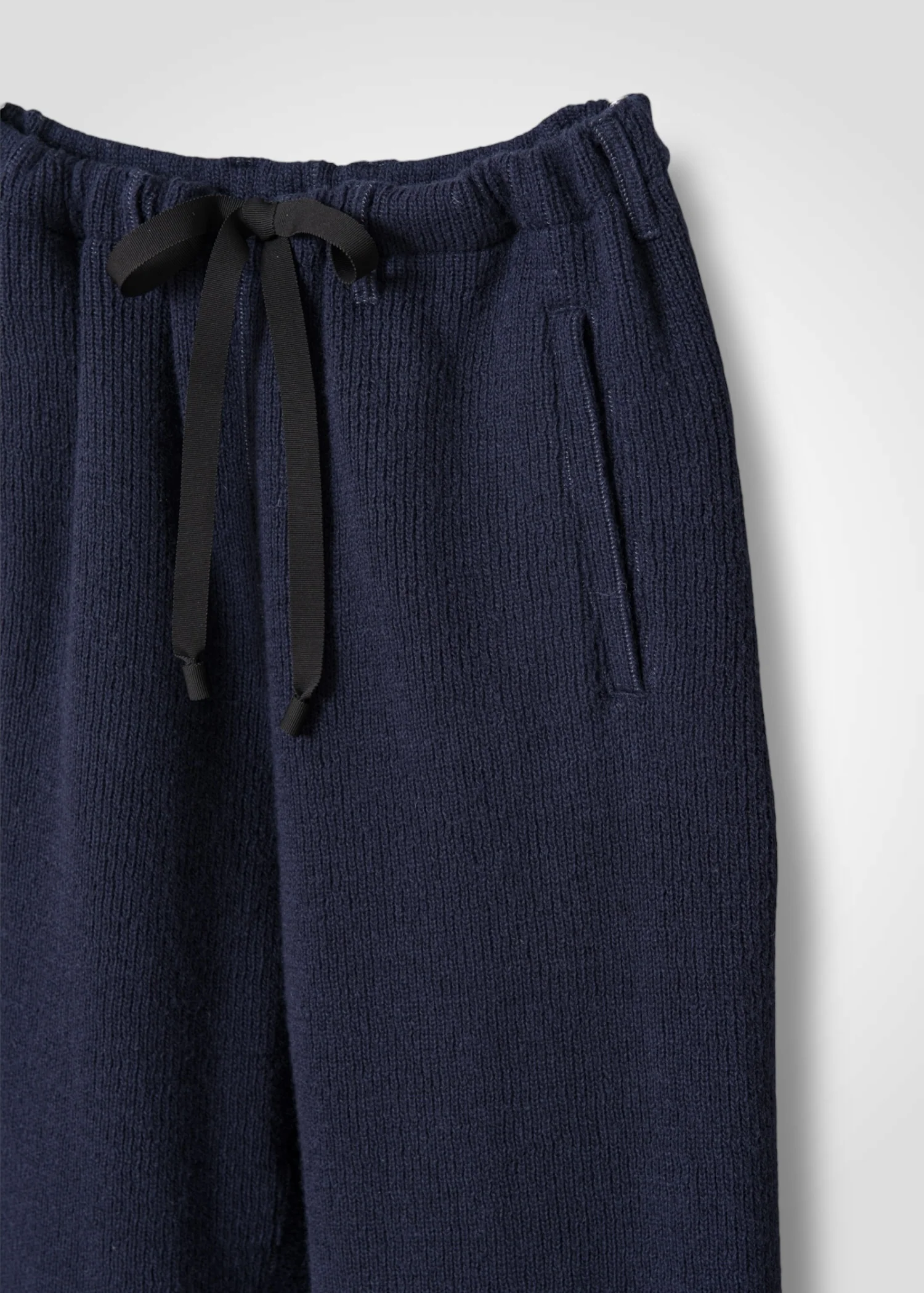 50 LANA TROUSERS / CHUNKY RIB JERSEY - C13 - Image 20