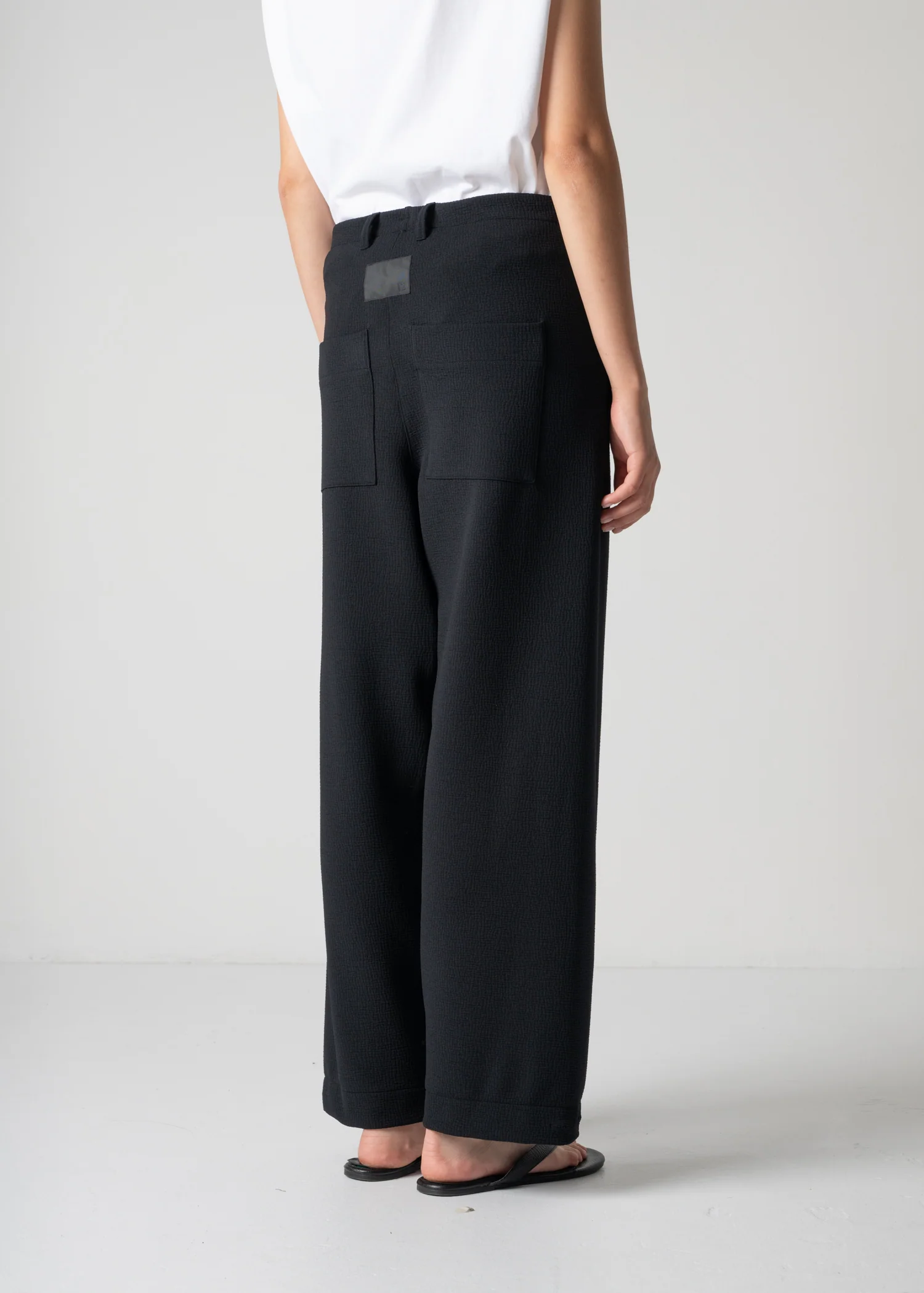 45 LANA TROUSERS / WRINKLE JERSEY - C12 - Image 18