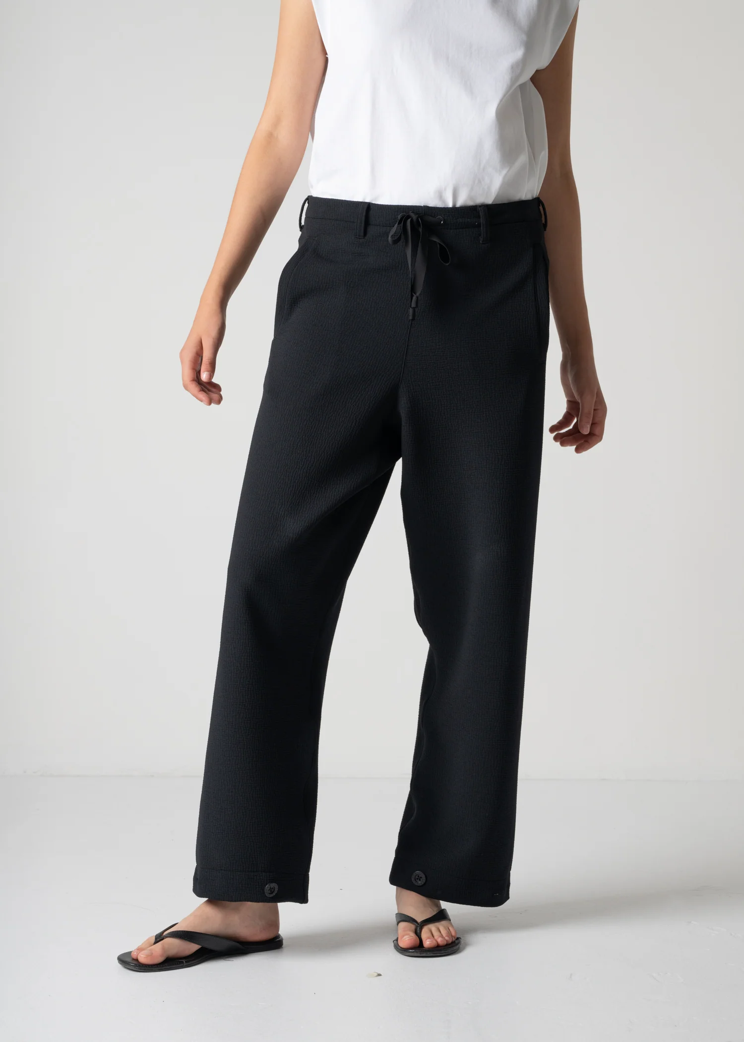 45 LANA TROUSERS / WRINKLE JERSEY - C12 - Image 19