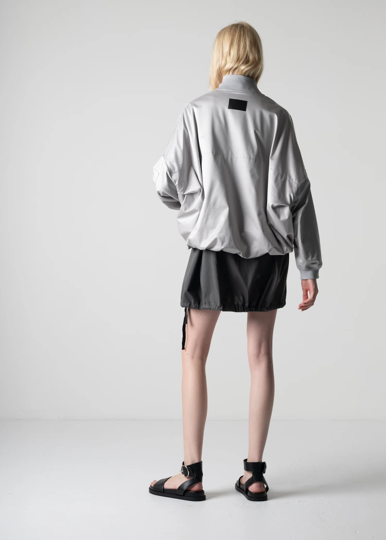 38 LANEY PUFFY MA-1 / SILKY SATIN JERSEY - C12 - Image 11