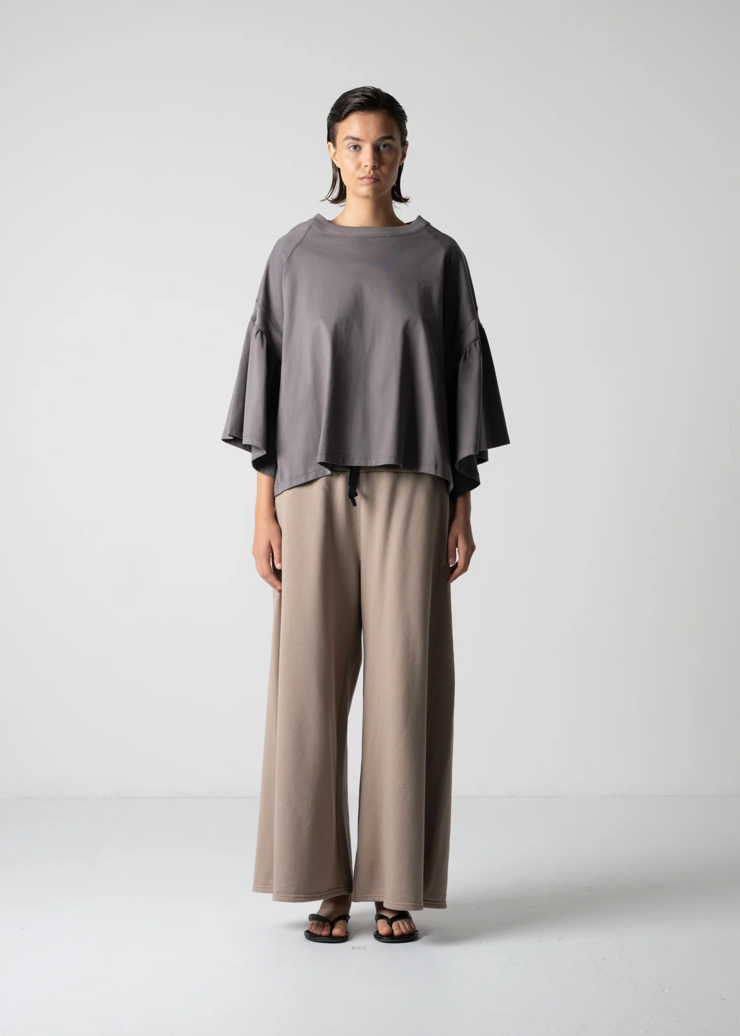 25 LAURA GATHERED SLV TOP / CRISP JERSEY - C12 - Image 14