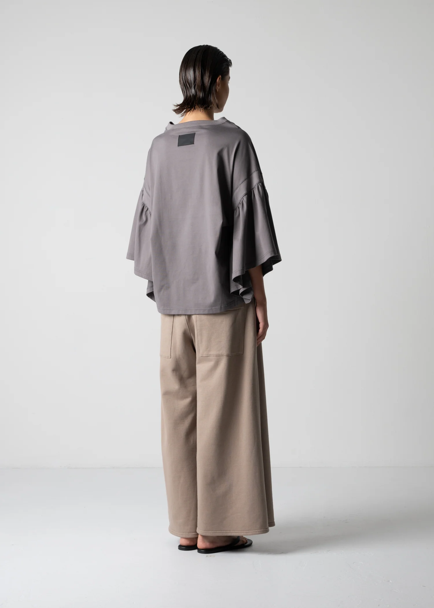 25 LAURA GATHERED SLV TOP / CRISP JERSEY - C12 - Image 17