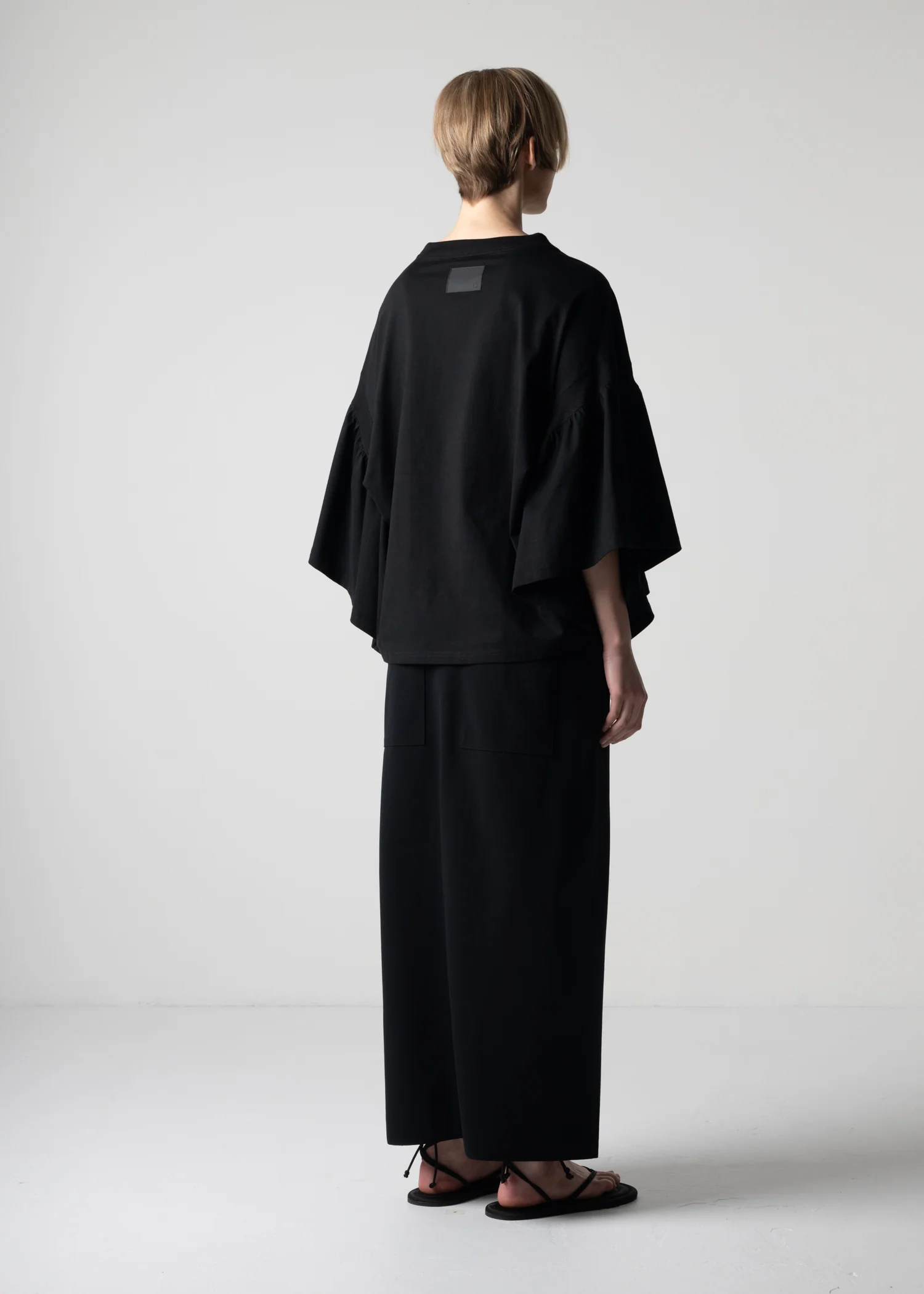 25 LAURA GATHERED SLV TOP / CRISP JERSEY - C12 - Image 23