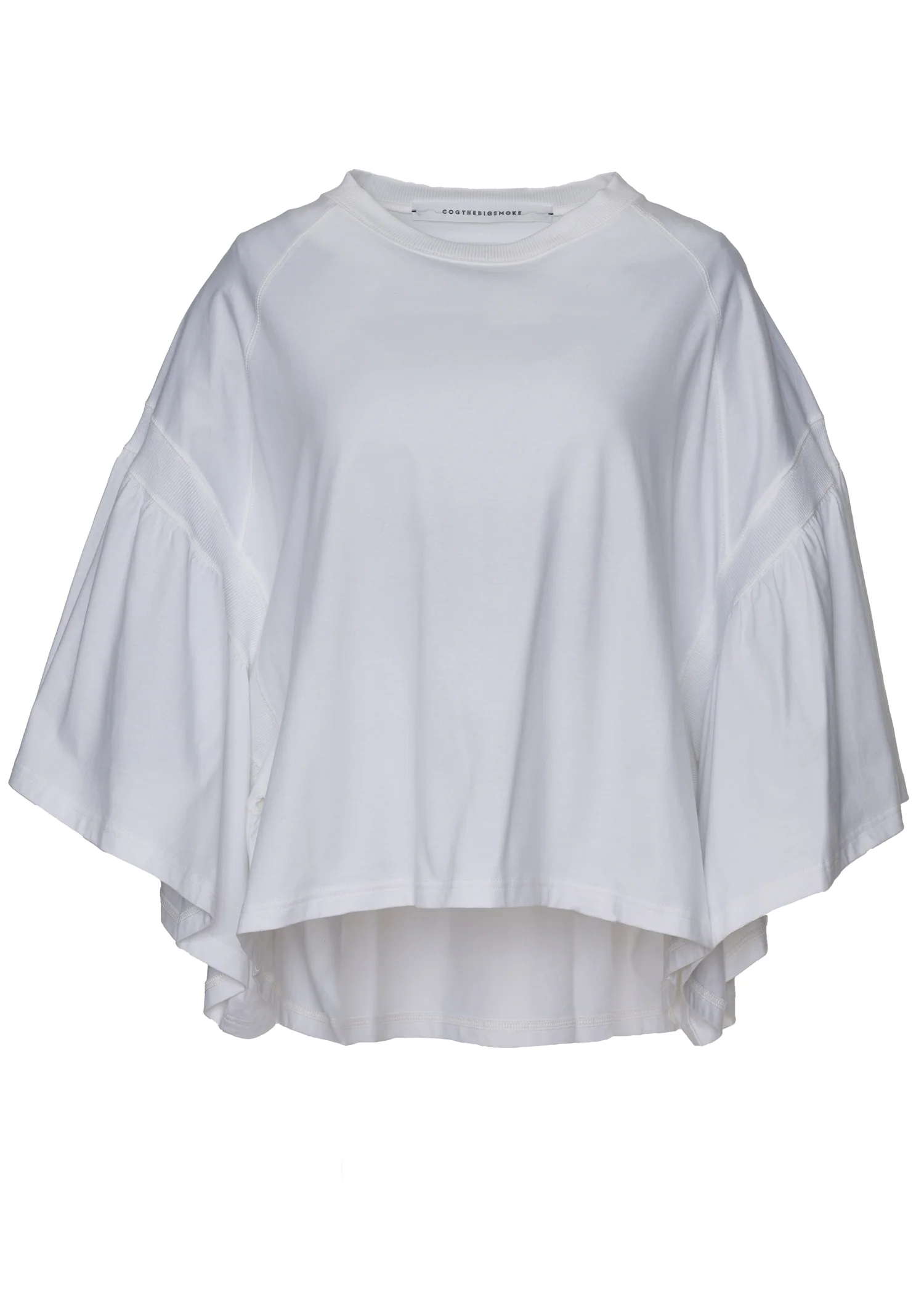 25 LAURA GATHERED SLV TOP / CRISP JERSEY - C12 - Image 25