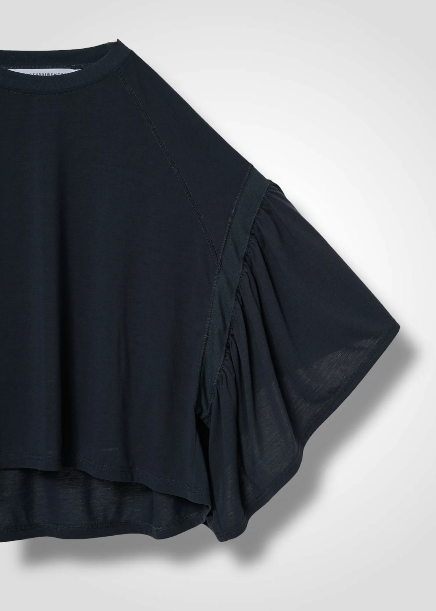 36 LAURA GATHERED SLV TOP / RECYCLED PE JERSEY - C14 - Image 24