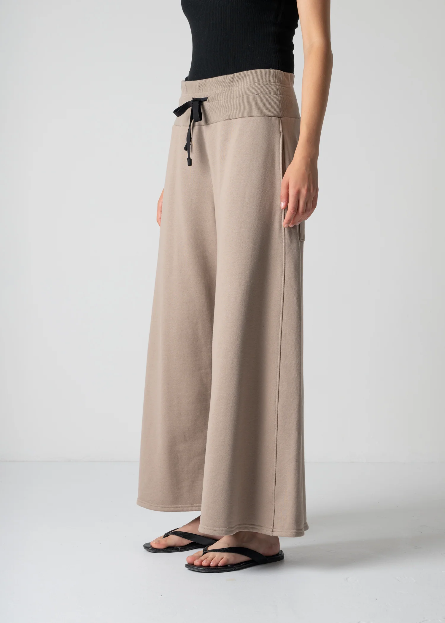 61 LAUREL PALAZZO TROUSERS / AEGEAN ORGANIC TERRY - C12 - Image 12